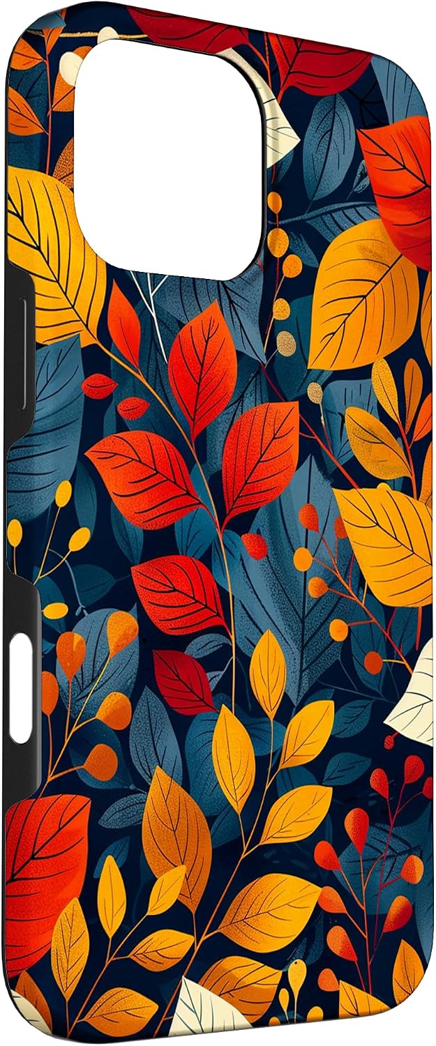 Leaves Pattern Plants Case for iPhone 16 Pro Max