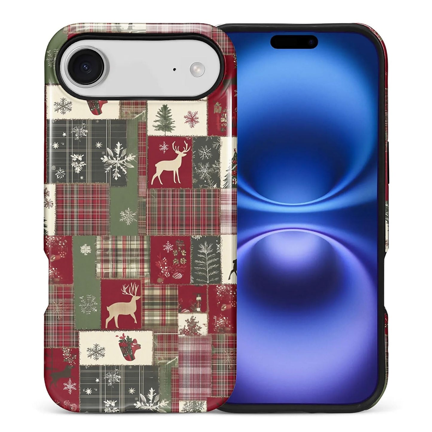 for iPhone 17 Pro Case,Hybrid 2-Layer Hard Shell + Silicone Protective Case -Resistant Shockproof- Ally's Dog's Cute College Summer Flower Collage