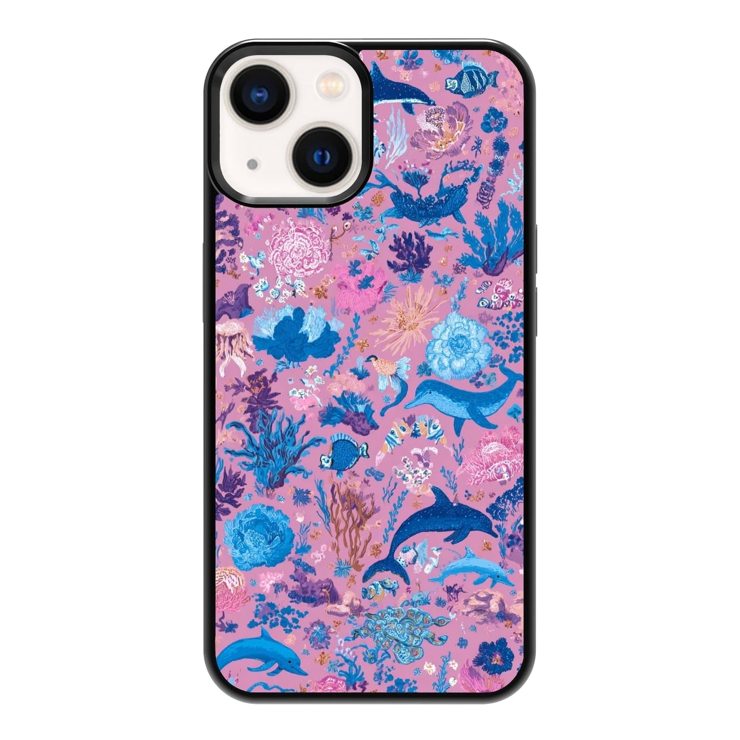 Vintage Green Herb Botanical Leaf Sketch Nature Phone Case, Shockproof Protective Cover for iPhone 11 12 13 14 15 16 17 Pro Max Plus Mini XR 7 8 SE