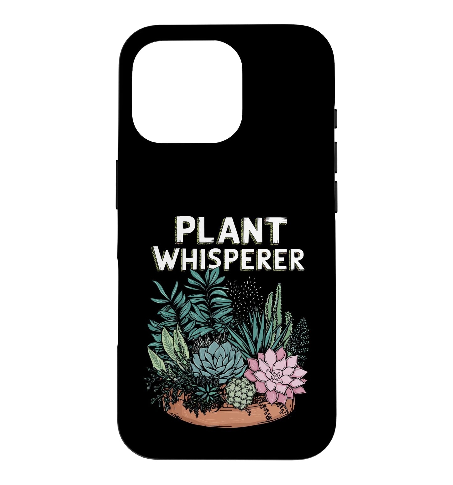 Retro Plant Whisperer Nature Case for iPhone 15