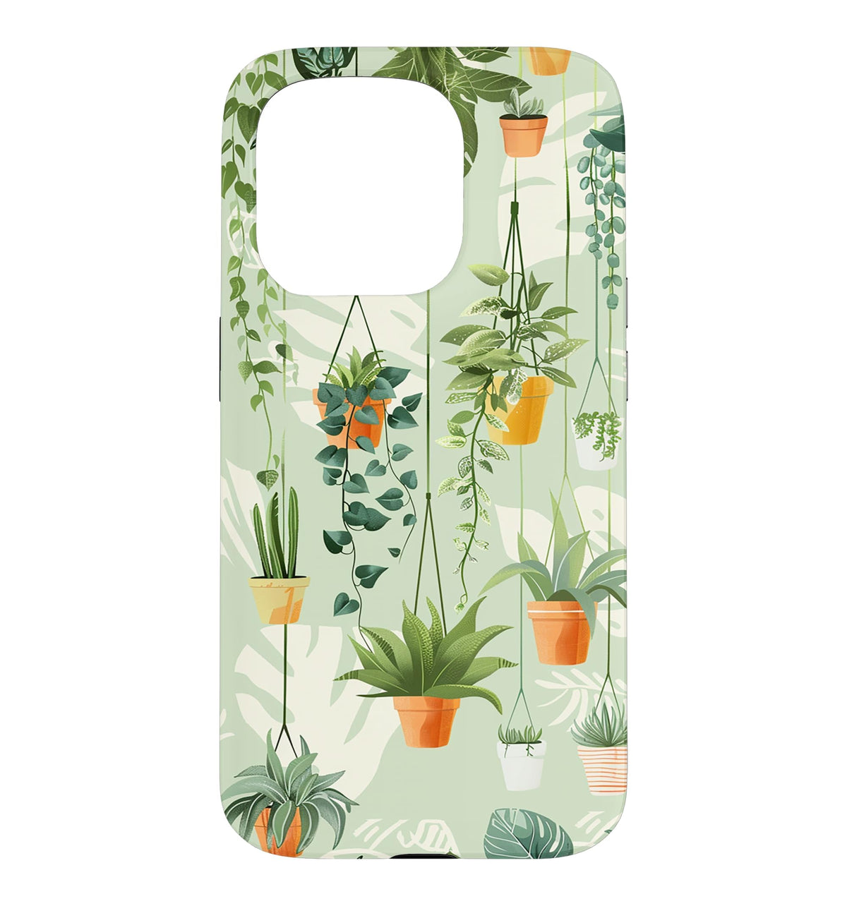 Potted Plants Botanical Gardening Case for iPhone 16