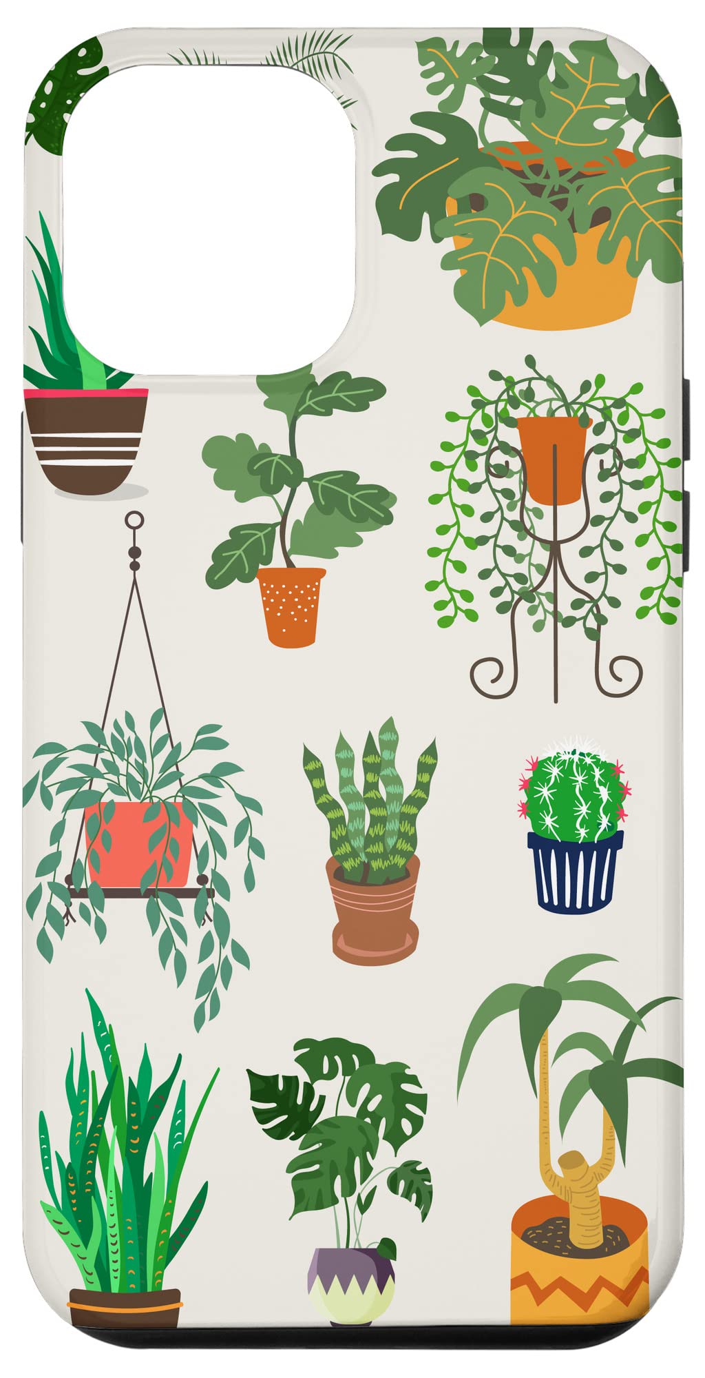 Indoor and Outdoor Plant Illustrations | Boho Nature Art Case for iPhone 14