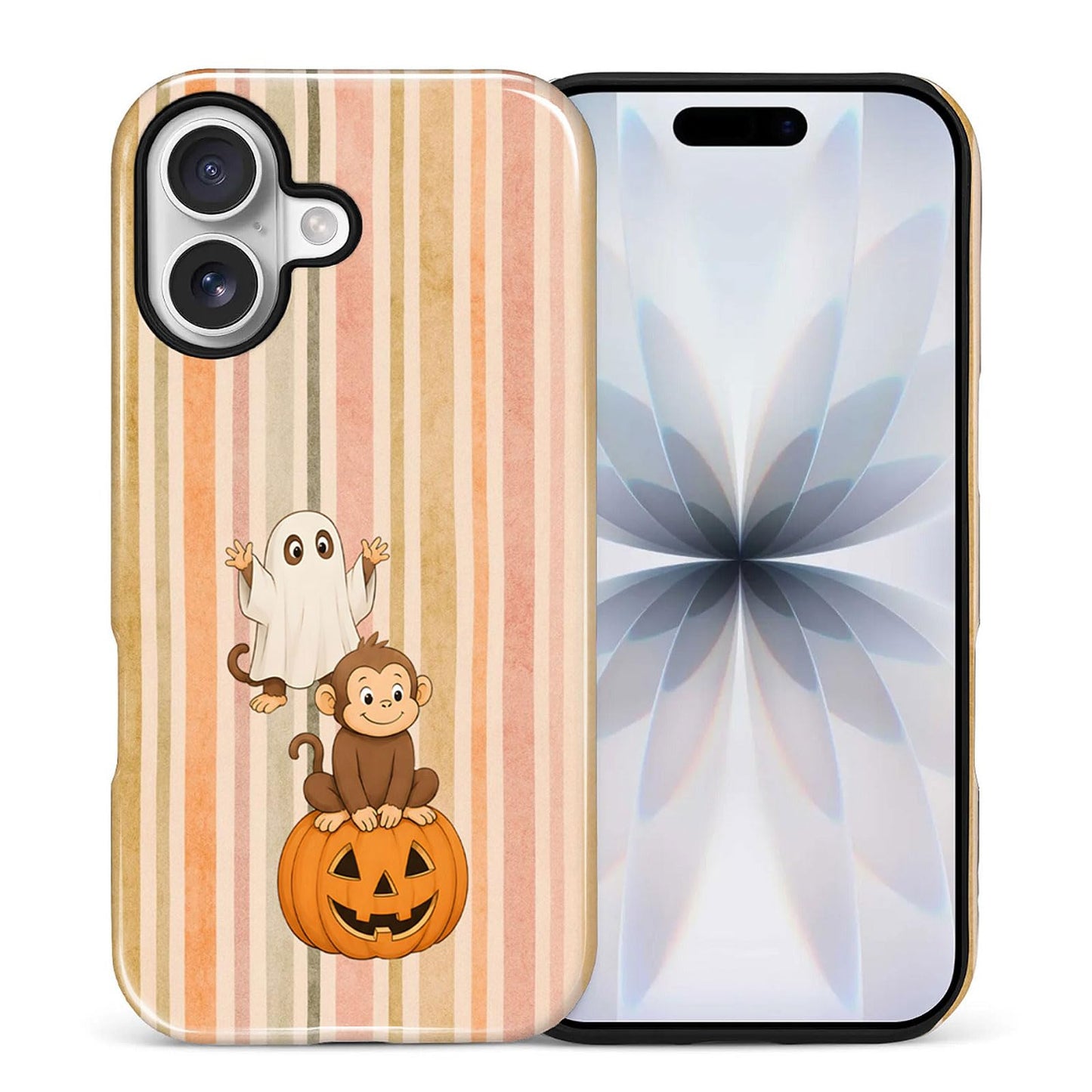 for iPhone 17 Pro Max Case,Hybrid 2-Layer Hard Shell + Silicone Protective Case -Resistant Shockproof- Ally's Dog's Cute College Summer Flower Collage