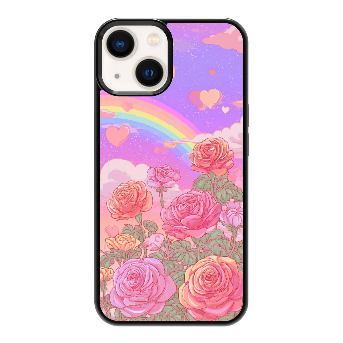 Elegant Forest Green Botanical Leaf and Plant Illustration Phone Case, Shockproof Protective Cover for iPhone 11 12 13 14 15 16 17 Pro Max Plus Mini XR 7 8 SE