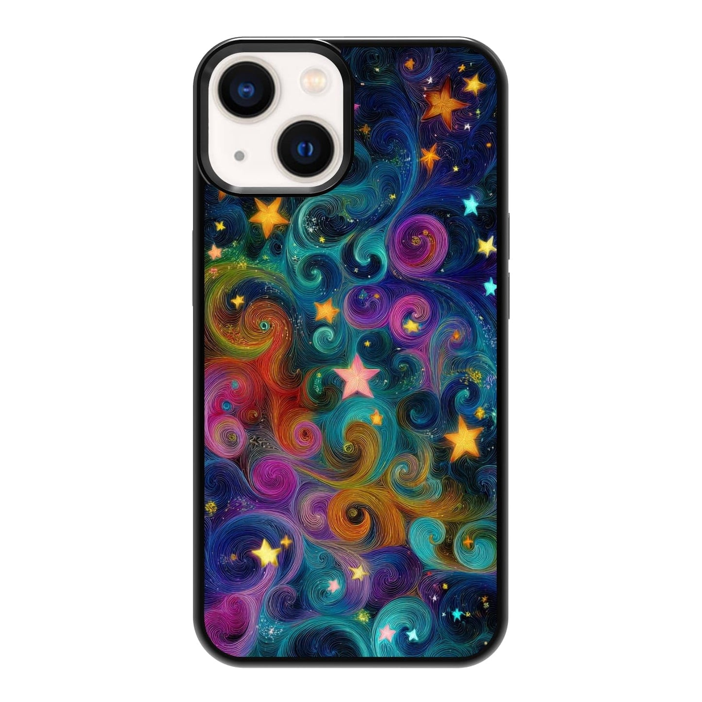 Four Seasons Tree of Life Watercolor Nature Phone Case, Shockproof Protective Cover for iPhone 11 12 13 14 15 16 17 Pro Max Plus Mini XR 7 8 SE