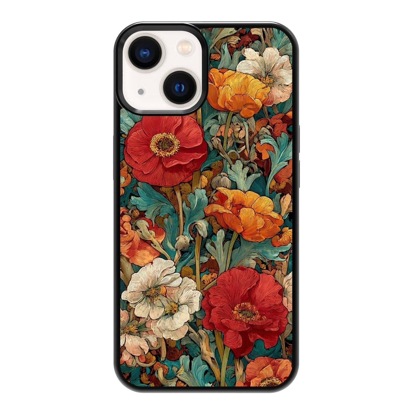 Urban Jungle Bookshelf Houseplant Study Room Phone Case, Shockproof Protective Cover for iPhone 11 12 13 14 15 16 17 Pro Max Plus Mini XR 7 8 SE