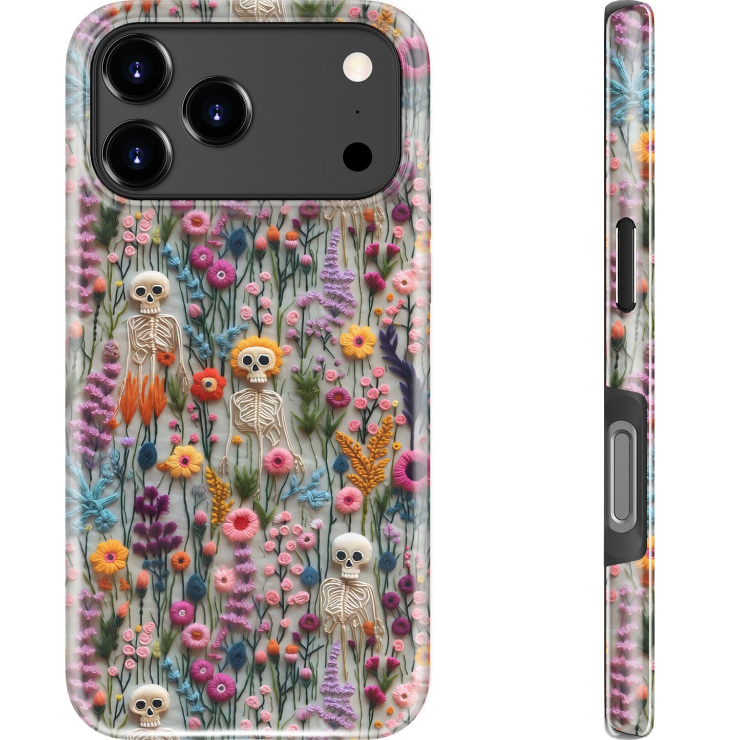 Goodon for iPhone 15 Pro Max Case, Cute Preppy Floral, MagSafe Compatible | Dual-Layer Hard Shell & Silicone, Wireless Charging, Slim Fit Phone Cover with Wildflower Designs for Women Girls
