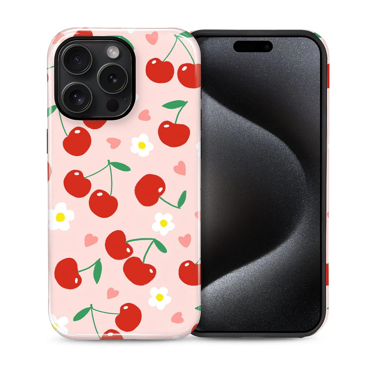 Compatible with iPhone 13 14 Case, Hybrid 2-Layer Case Shockproof Anti-Scratch for Girl Women Boy Men, Plant Collection for iPhone 13 14