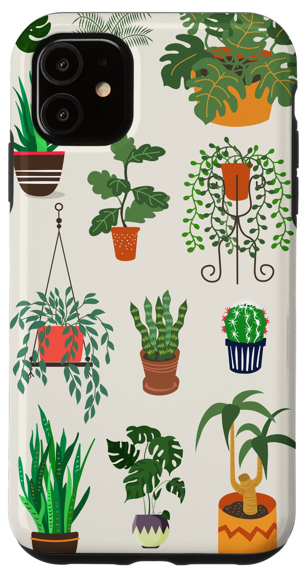 Indoor and Outdoor Plant Illustrations | Boho Nature Art Case for iPhone 14