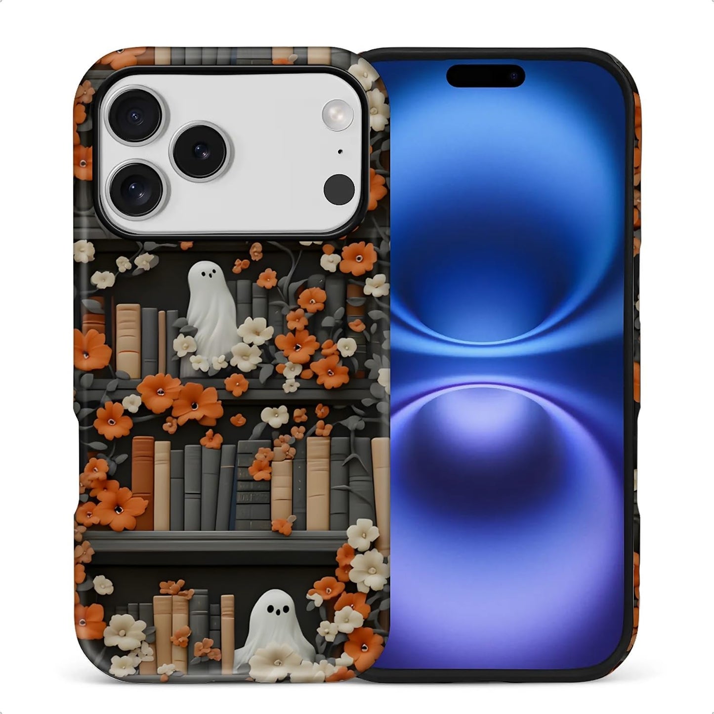 Case for iPhone 17,Drop Protection Hybrid 2-Layer Hard Phone Cover-Vintage Christmas Stamps Collage
