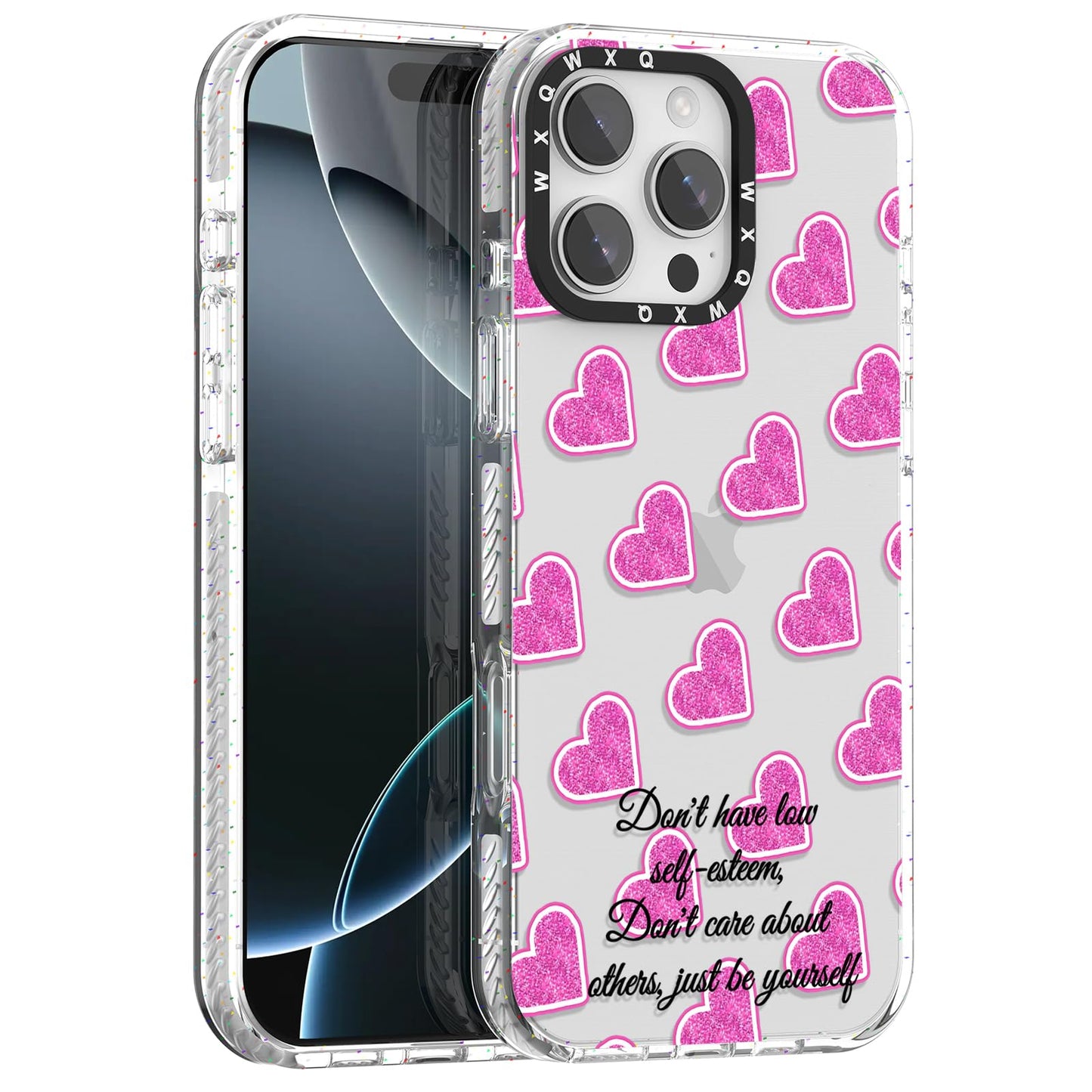 for iPhone 16 pro max Graffiti of Cartoon Animal Clear Phone Case | TPU+PC Premium Painted Anti-Drop Phone Case Superior Shock Absorption Military-Grade Drop Protection cover