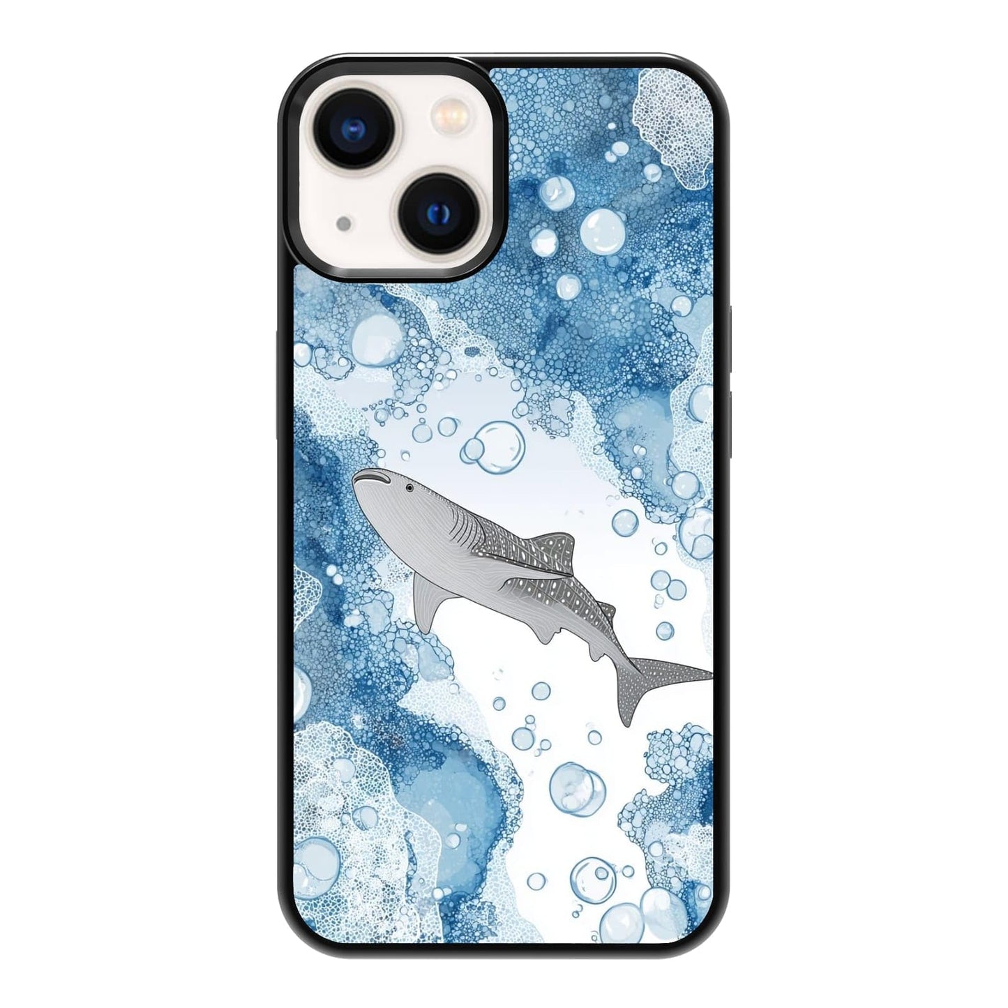 Four Seasons Tree of Life Watercolor Nature Phone Case, Shockproof Protective Cover for iPhone 11 12 13 14 15 16 17 Pro Max Plus Mini XR 7 8 SE