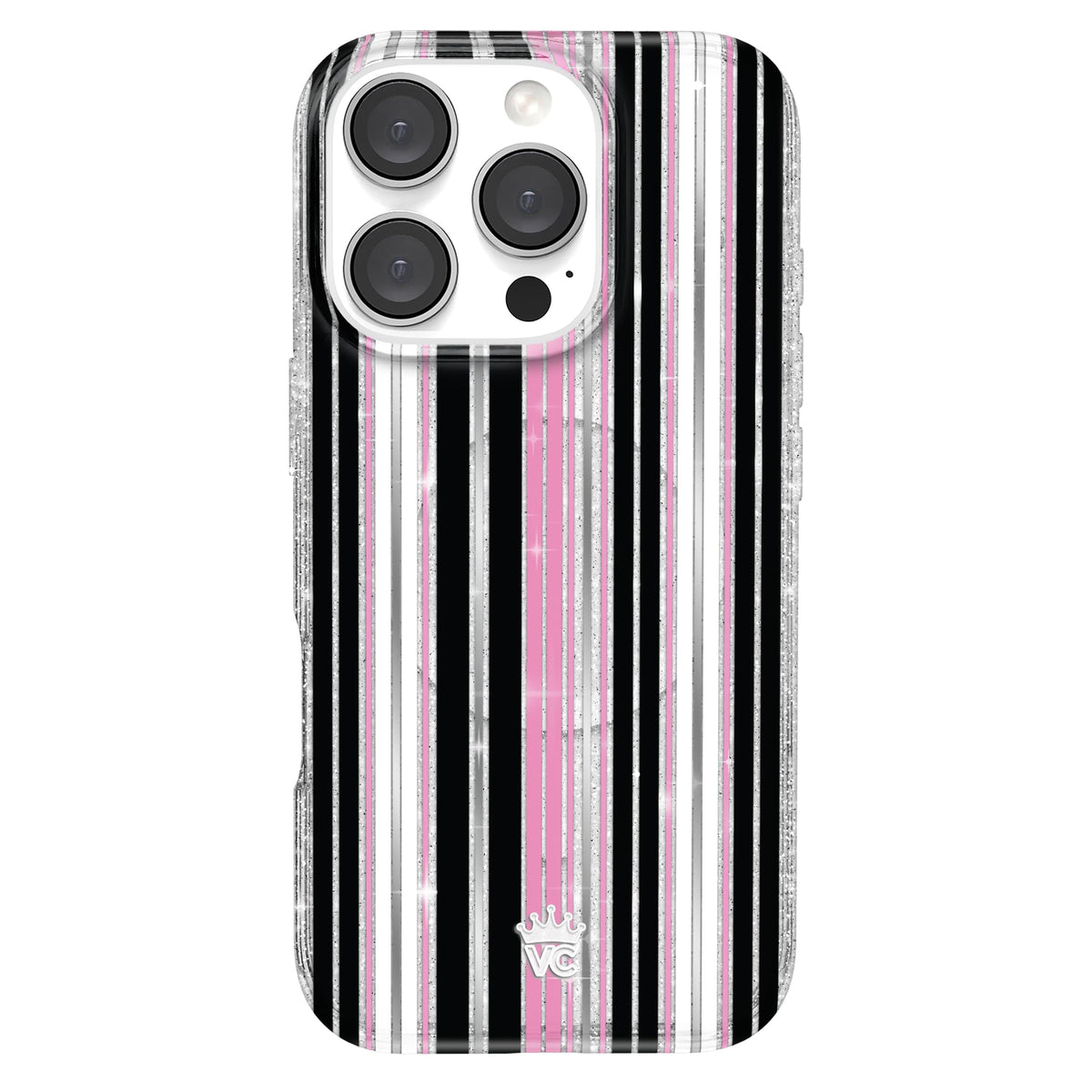 VELVET CAVIAR Christmas Phone Case for iPhone 16 - Compatible with MagSafe [10ft Drop Tested] - Holiday Peppermint Glitter Winter Theme