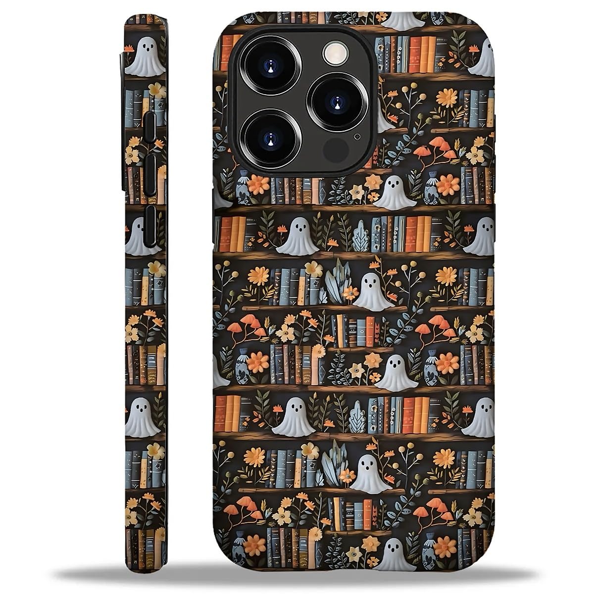 Case for iPhone 16 Pro Max,Aesthetic Frog Pond Splice Exquisitely Pattern Double Protective Phone Cover Cases Soft Silicone for iPhone 16 Pro Max