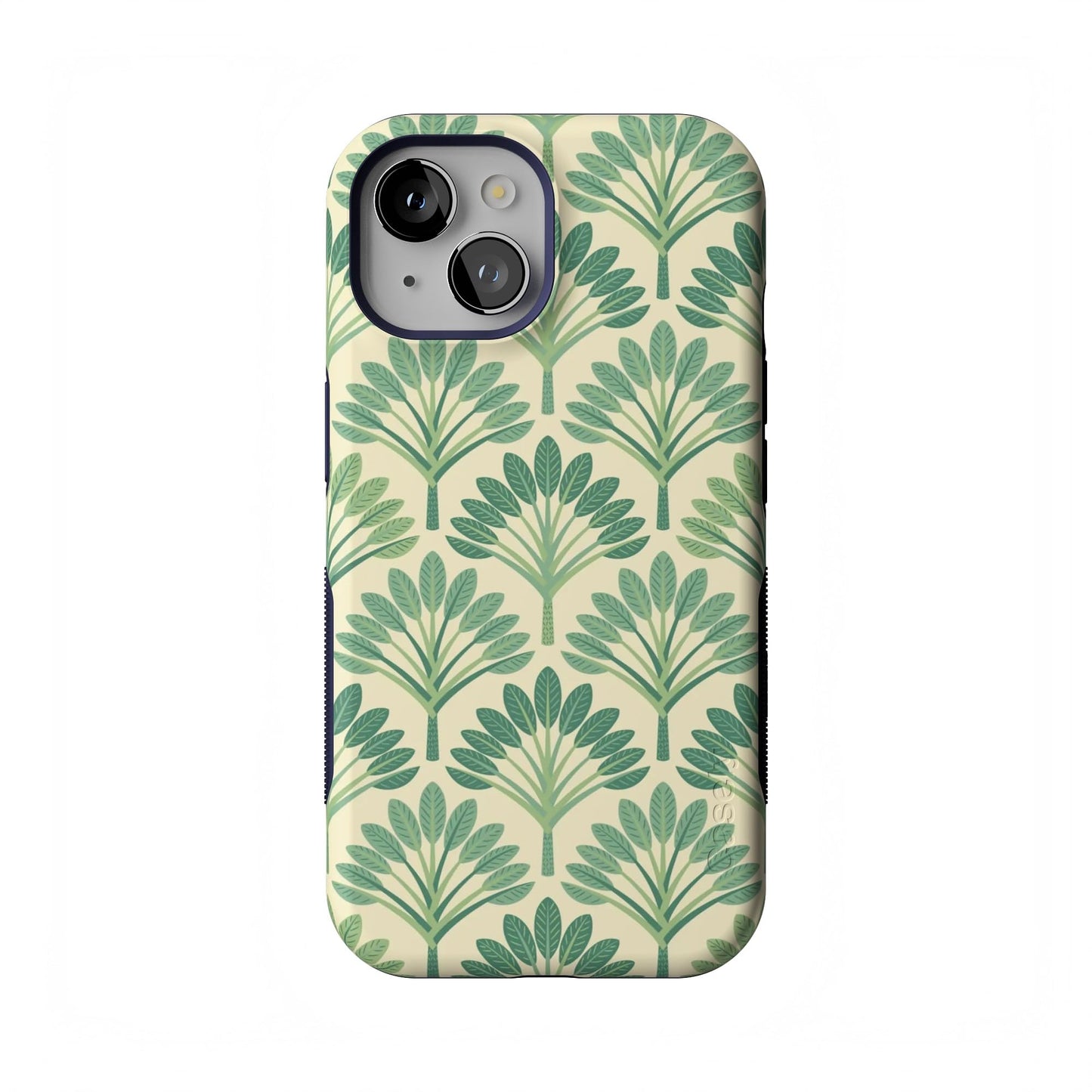 Casely iPhone 15 Case | Hanging Around | Potted Plants Floral | Bold Protective Design | Compatible with MagSafe