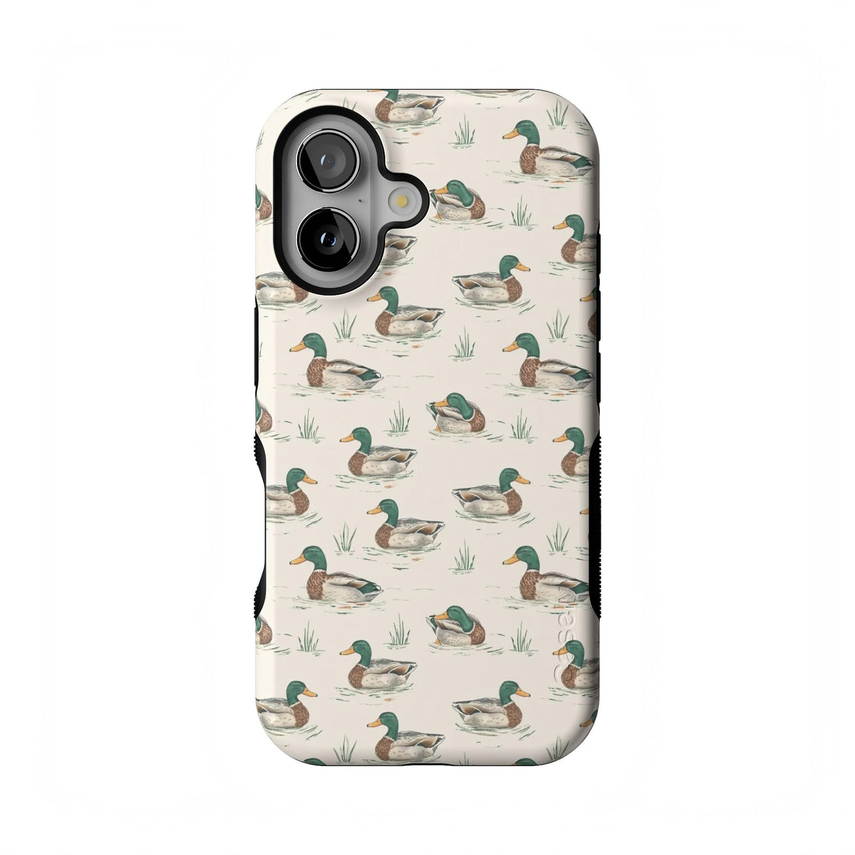 Casely iPhone 16 Case | Clubhouse | Golden on the Green | Bold Protective Design | Compatible with MagSafe