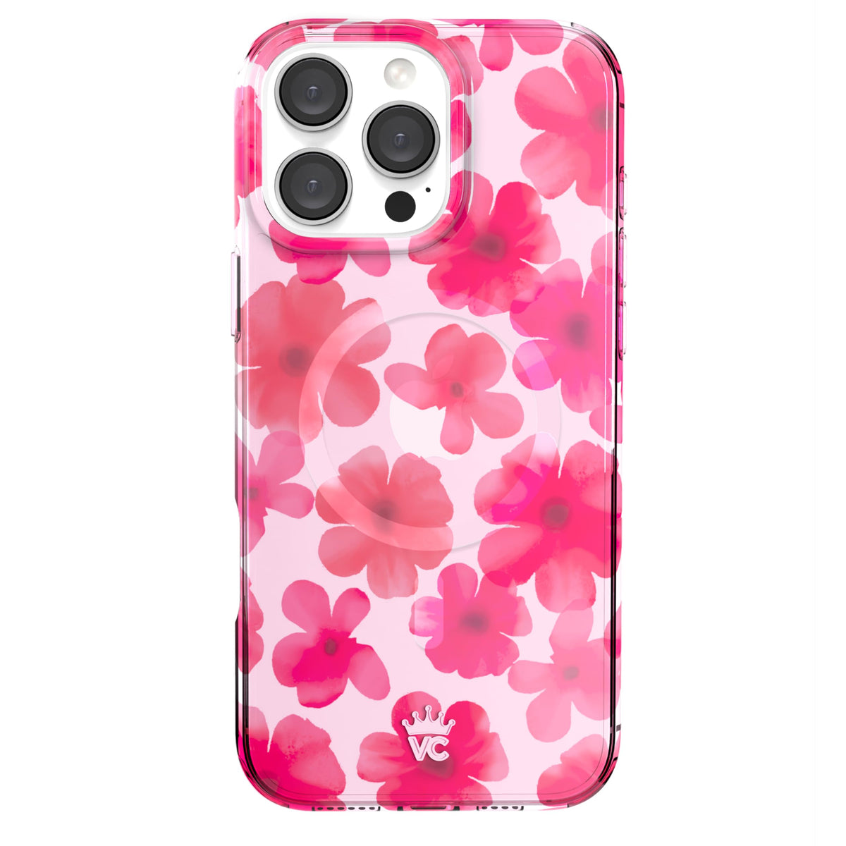 VELVET CAVIAR Christmas Phone Case for iPhone 16 - Compatible with MagSafe [10ft Drop Tested] - Holiday Peppermint Glitter Winter Theme