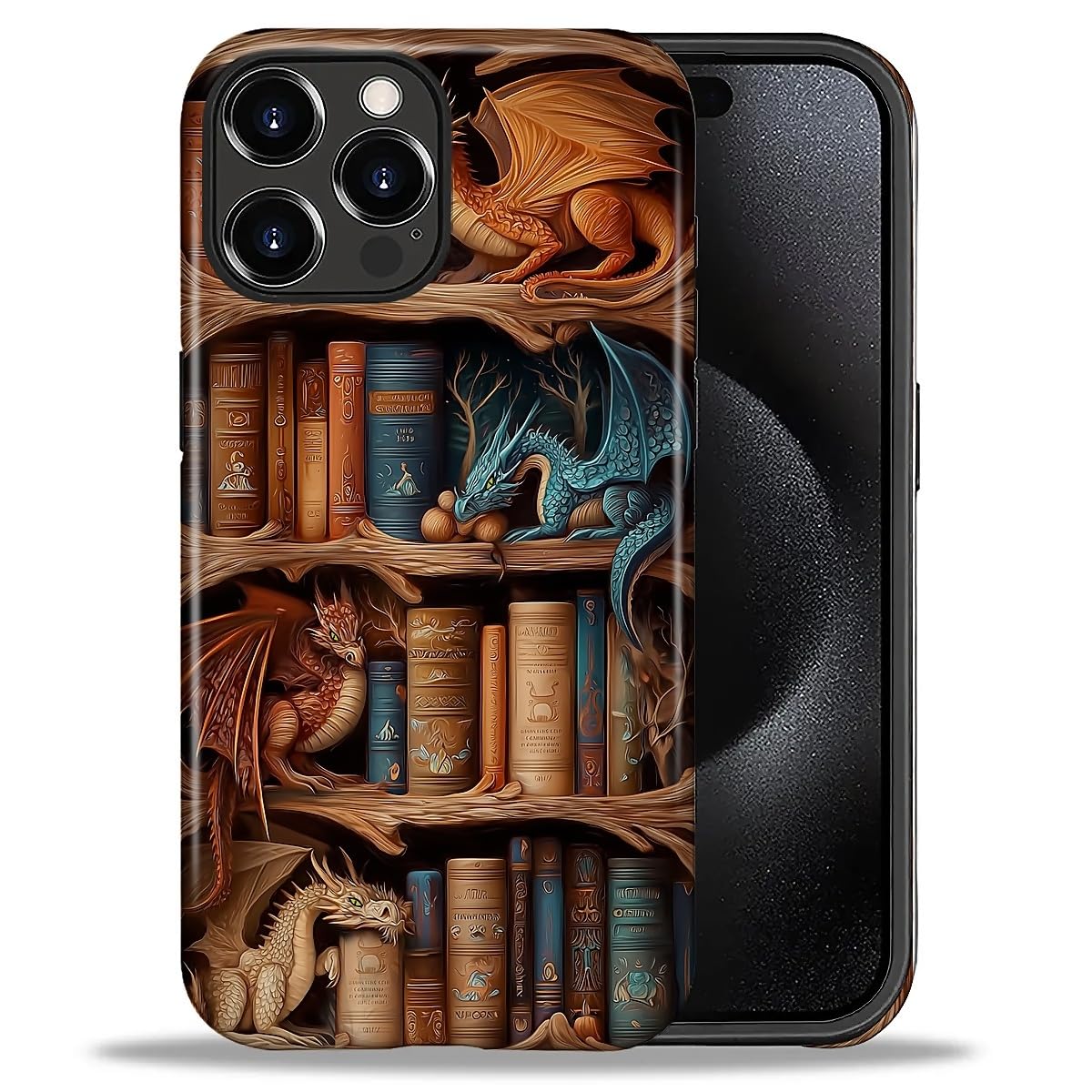CARLOCA Case for iPhone 16 Pro,Vintage Cat Animal Pet Lover Collage Design Hybrid Dual Protection Soft TPU + Hard PC, Shockproof & Anti-Scratch Cover Men Women Stylish Protective Phone Case