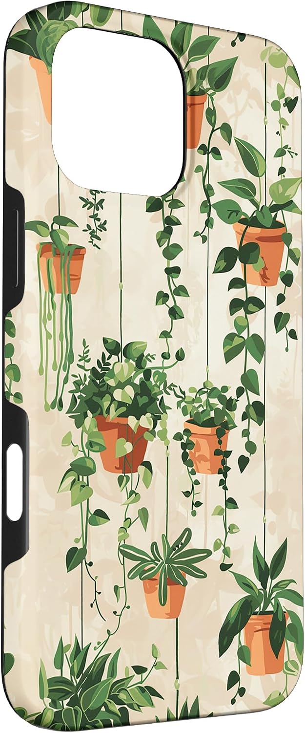Potted Plants Case for iPhone 16 Pro Max