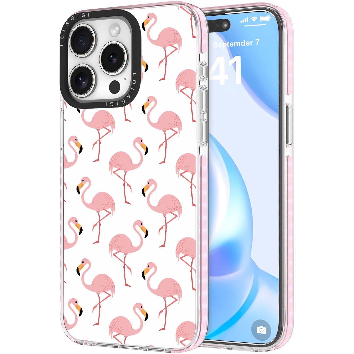 Case for iPhone 16 Pro Max Purple Cute Puppy Dog Animal Print | Kawaii Aesthetic Girly Design, Supports Wireless Charging, Shockproof Protection Soft TPU Phone Cover, 6.9"