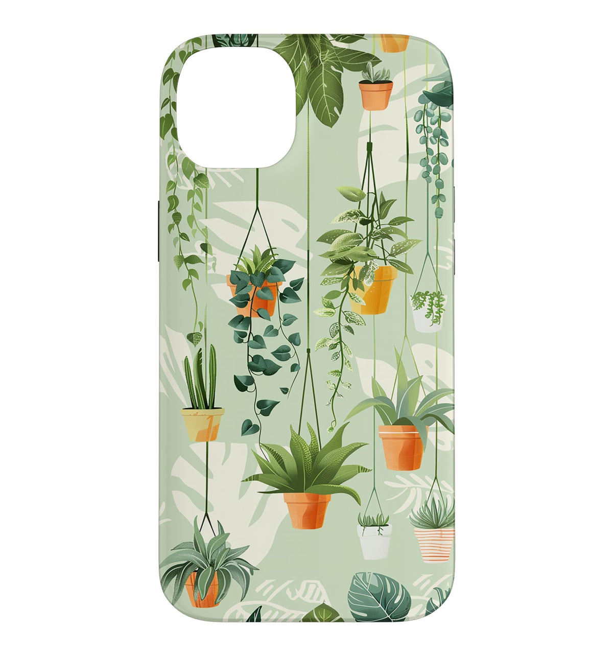 Potted Plants Botanical Gardening Case for iPhone 16