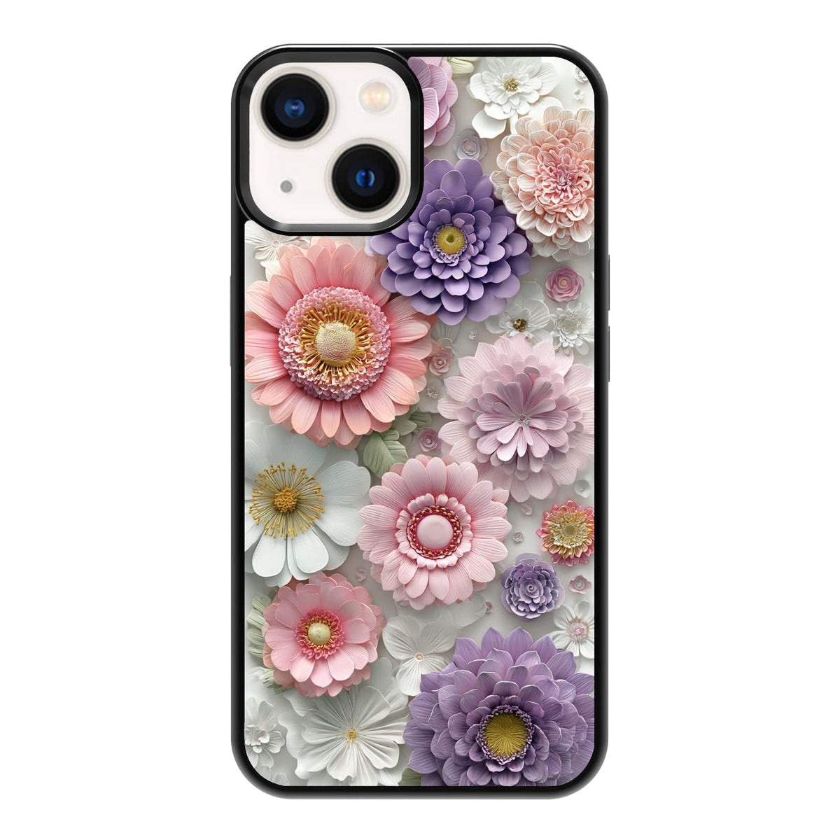 Elegant Forest Green Botanical Leaf and Plant Illustration Phone Case, Shockproof Protective Cover for iPhone 11 12 13 14 15 16 17 Pro Max Plus Mini XR 7 8 SE