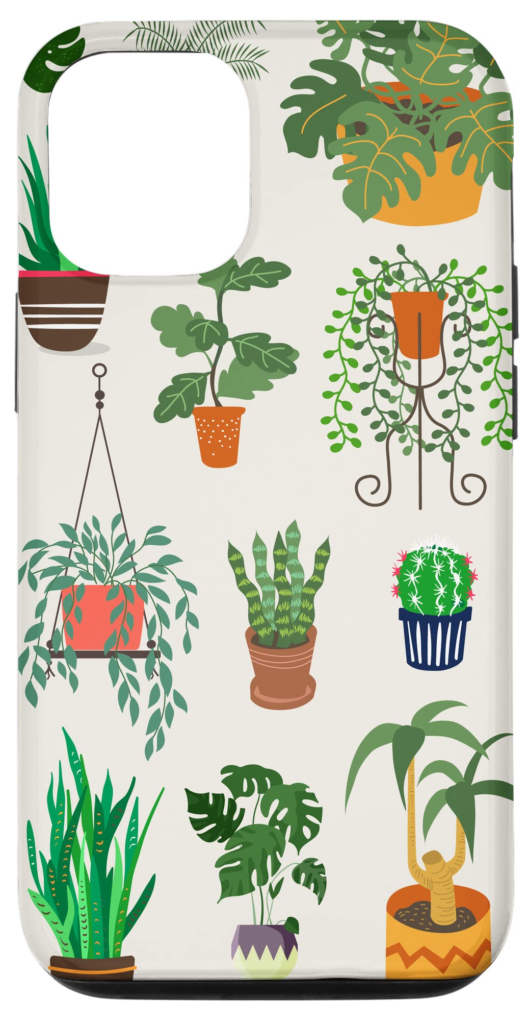 Indoor and Outdoor Plant Illustrations | Boho Nature Art Case for iPhone 14