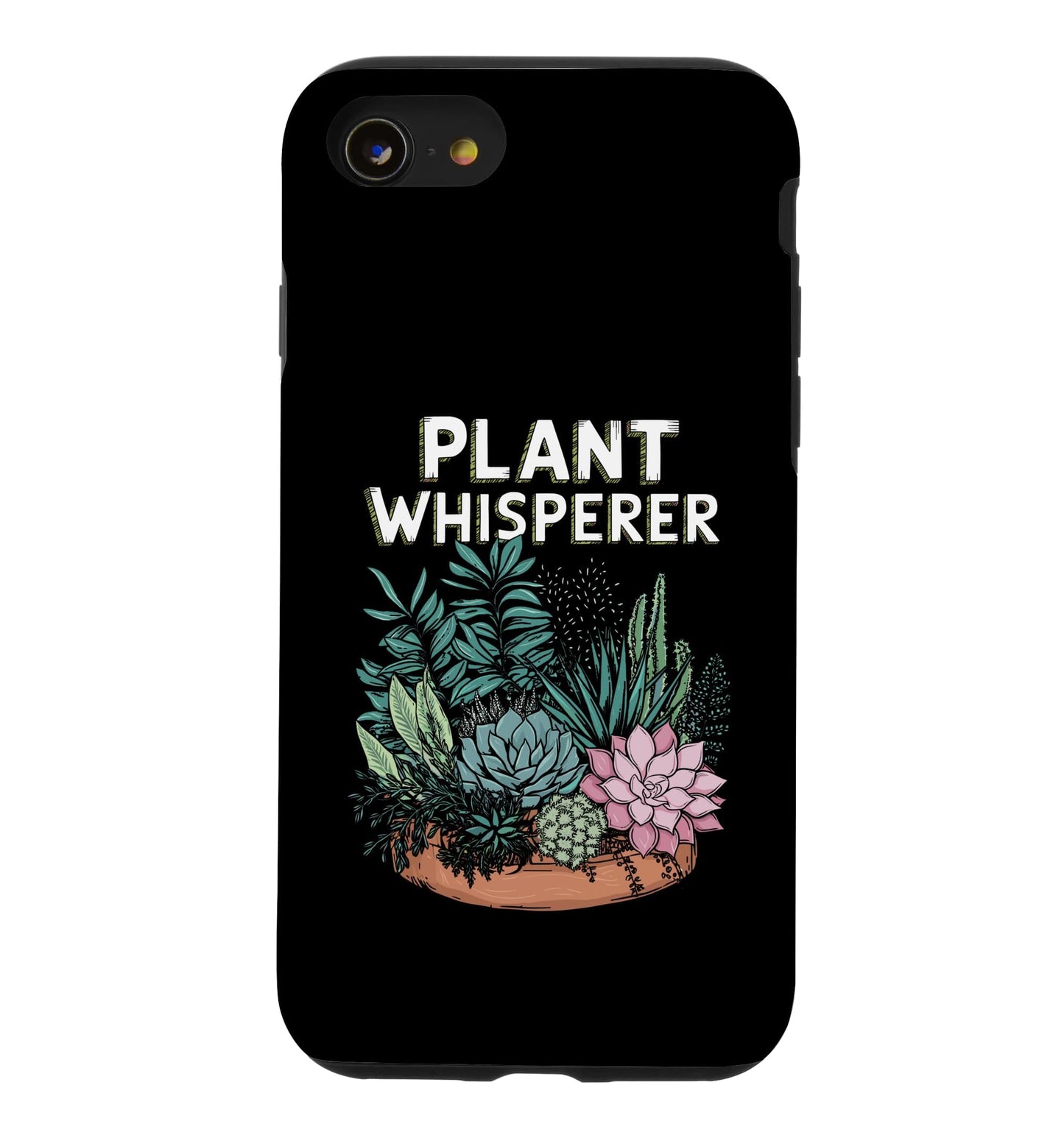 Retro Plant Whisperer Nature Case for iPhone 15