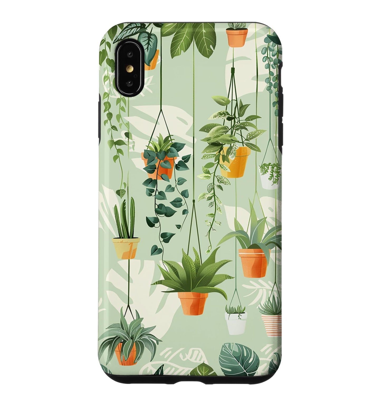 Potted Plants Botanical Gardening Case for iPhone 16