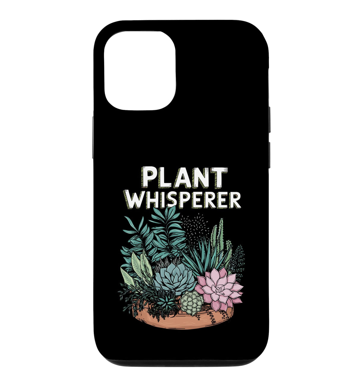 Retro Plant Whisperer Nature Case for iPhone 15