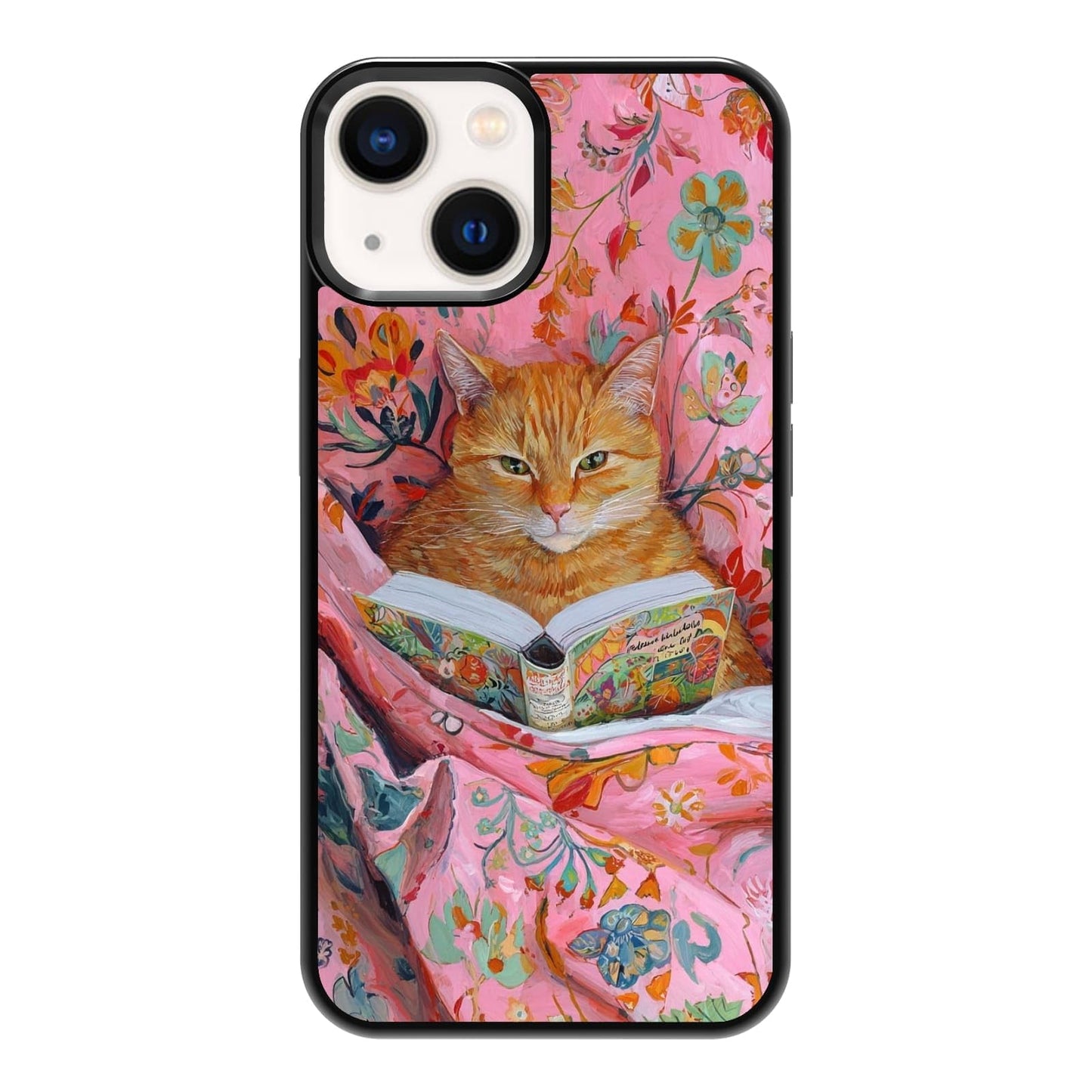 Plant Lover Black Cat Houseplants Indoor Garden Aesthetic Phone Case, Shockproof Protective Cover for iPhone 11 12 13 14 15 16 17 Pro Max Plus Mini XR 7 8 SE