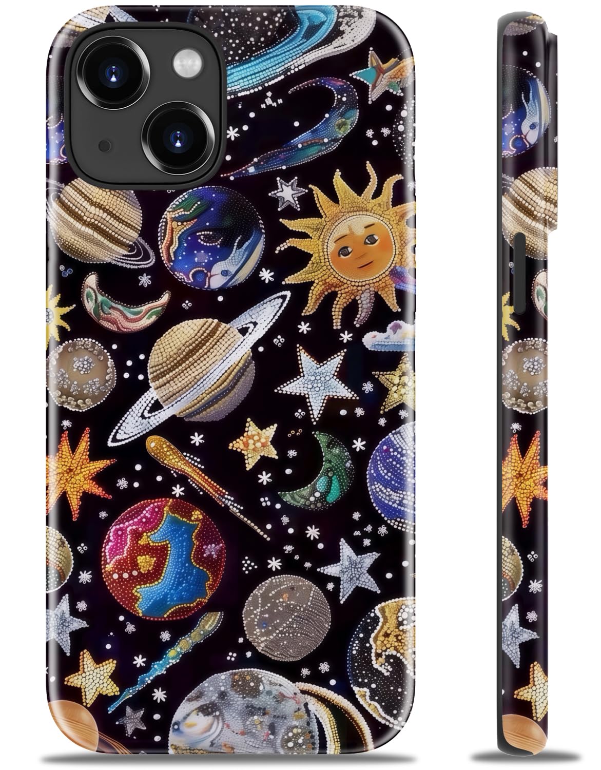 Goodon for iPhone 15 Pro Max Case, Cute Preppy Floral, MagSafe Compatible | Dual-Layer Hard Shell & Silicone, Wireless Charging, Slim Fit Phone Cover with Wildflower Designs for Women Girls