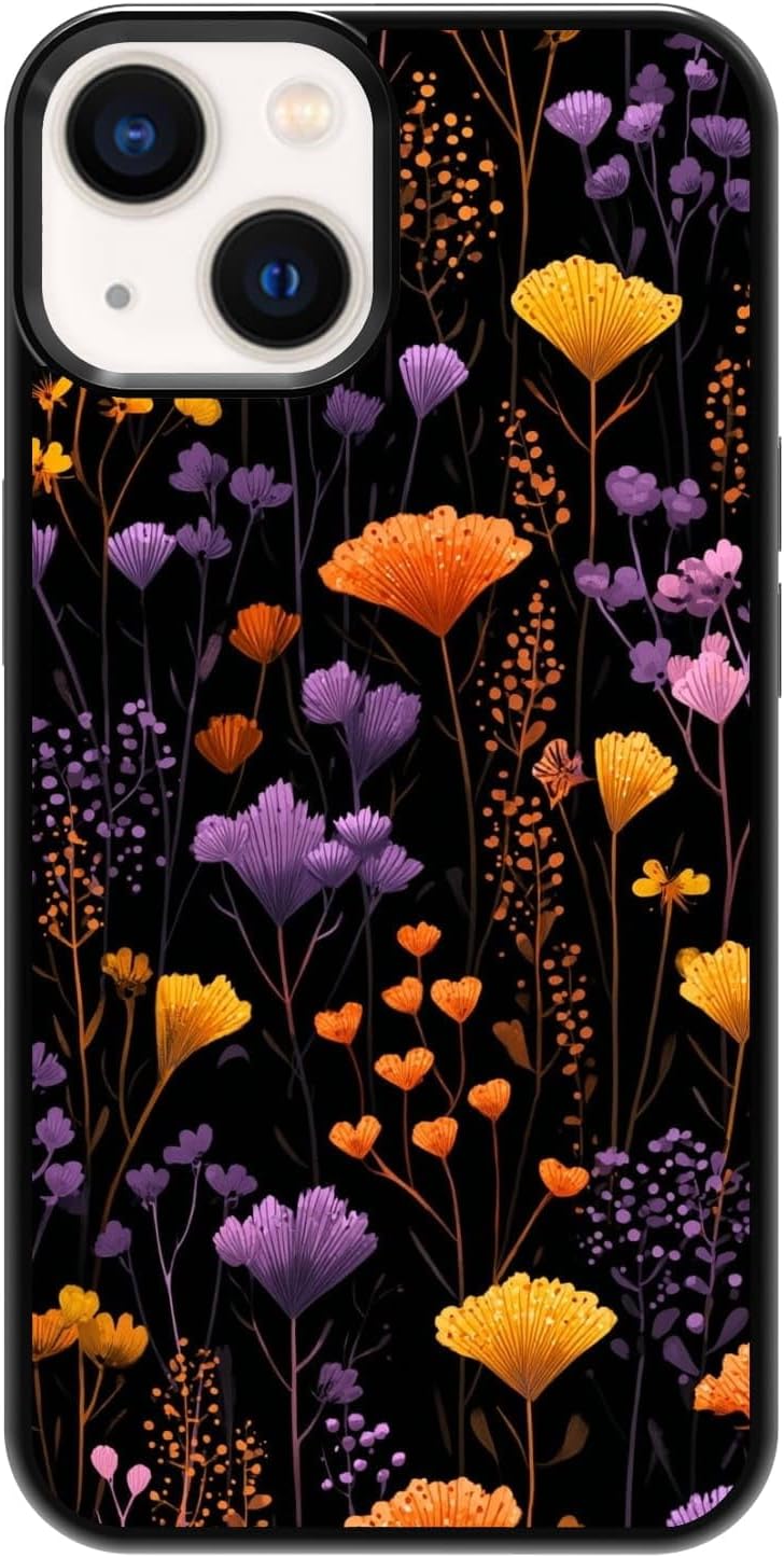 Vintage Green Herb Botanical Leaf Sketch Nature Phone Case, Shockproof Protective Cover for iPhone 11 12 13 14 15 16 17 Pro Max Plus Mini XR 7 8 SE