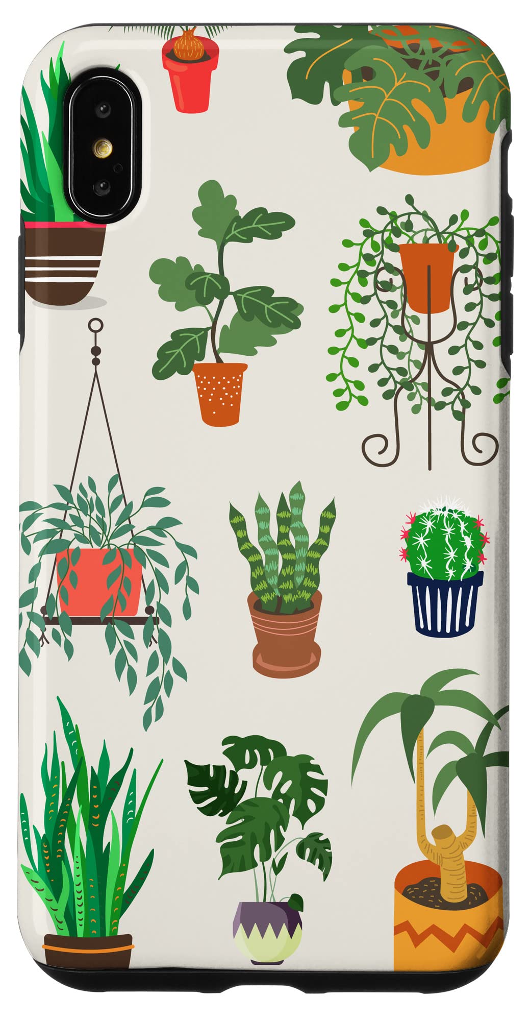 Indoor and Outdoor Plant Illustrations | Boho Nature Art Case for iPhone 14