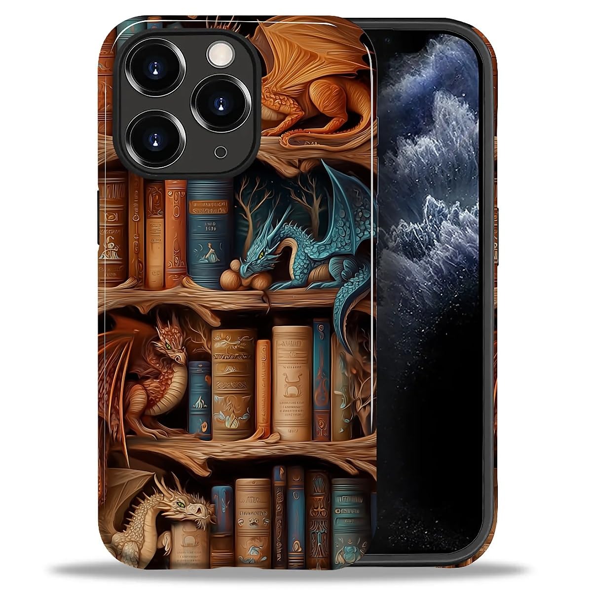 CARLOCA Case for iPhone 16 Pro,Vintage Cat Animal Pet Lover Collage Design Hybrid Dual Protection Soft TPU + Hard PC, Shockproof & Anti-Scratch Cover Men Women Stylish Protective Phone Case