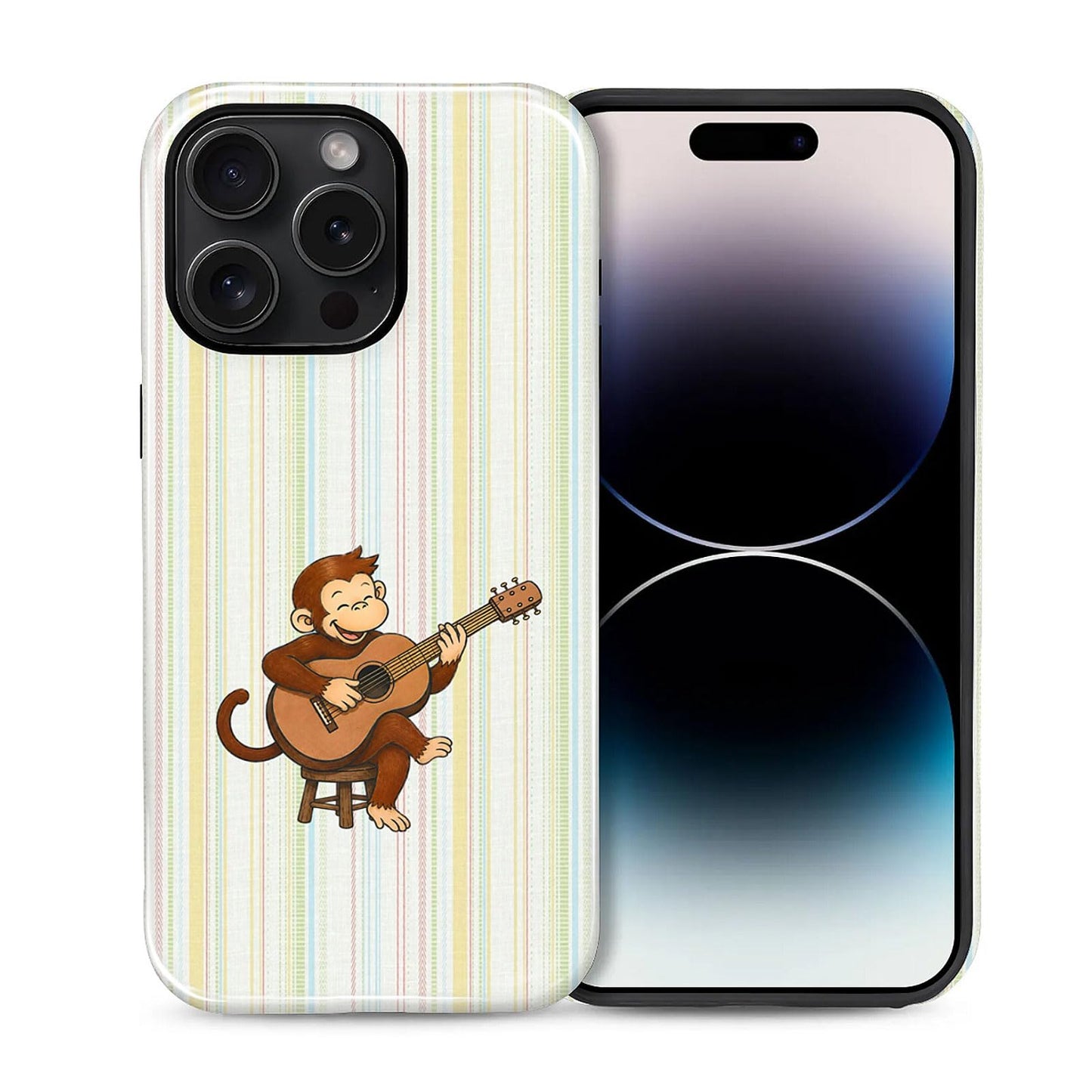for iPhone 17 Pro Max Case,Hybrid 2-Layer Hard Shell + Silicone Protective Case -Resistant Shockproof- Ally's Dog's Cute College Summer Flower Collage