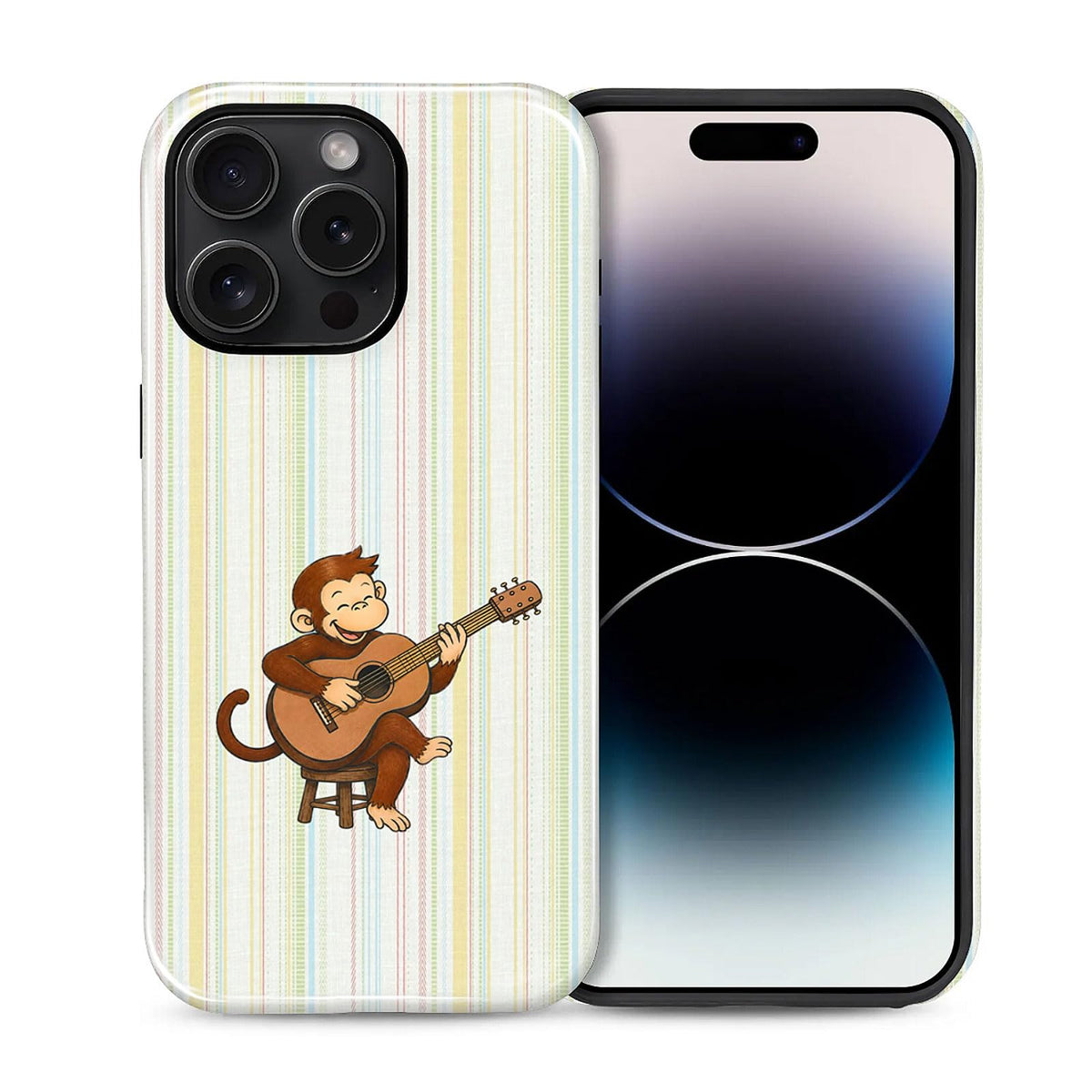 for iPhone 17 Case,Hybrid 2-Layer Hard Shell + Silicone Protective Case -Resistant Shockproof- Ally's Dog's Cute College Summer Flower Collage