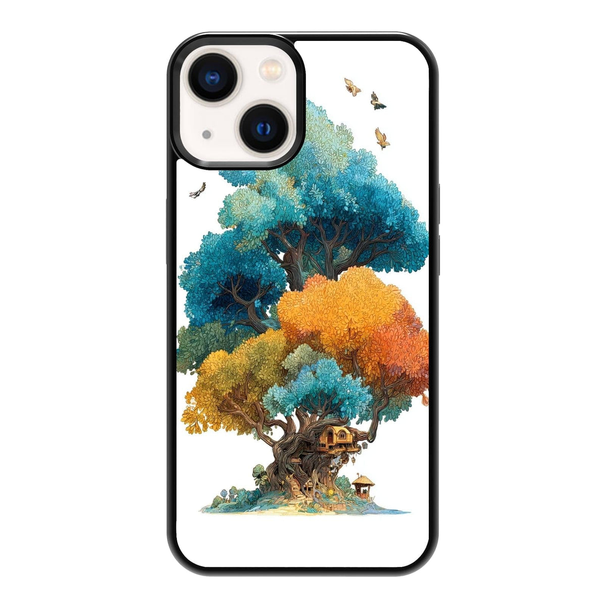 Vintage Black and White Botanical Cactus Agave Desert Nature Phone Case, Shockproof Protective Cover for iPhone 11 12 13 14 15 16 17 Pro Max Plus Mini XR 7 8 SE