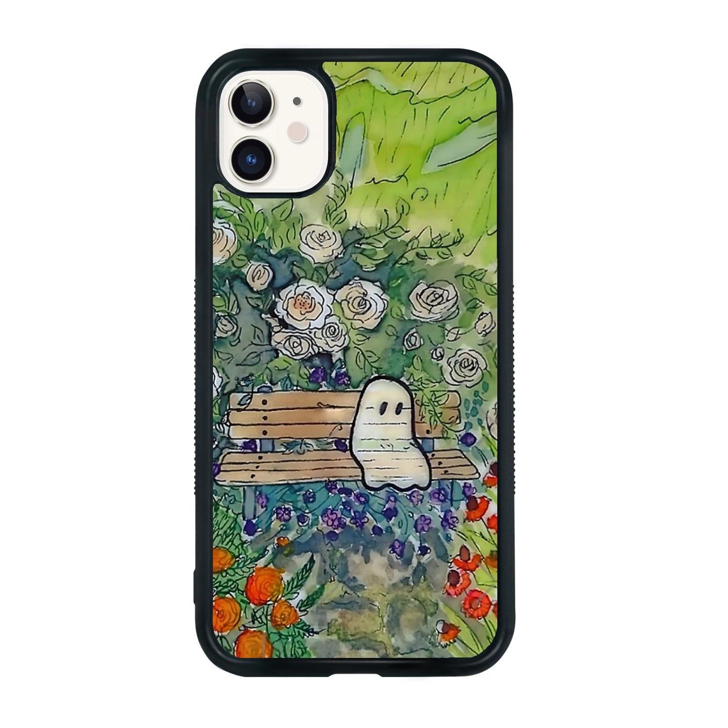 Cute Christmas Tree Bow Phone Case: Kawaii Winter Non-Slip Design Compatible with iPhone 13./14 Case for Women & Girl（14）