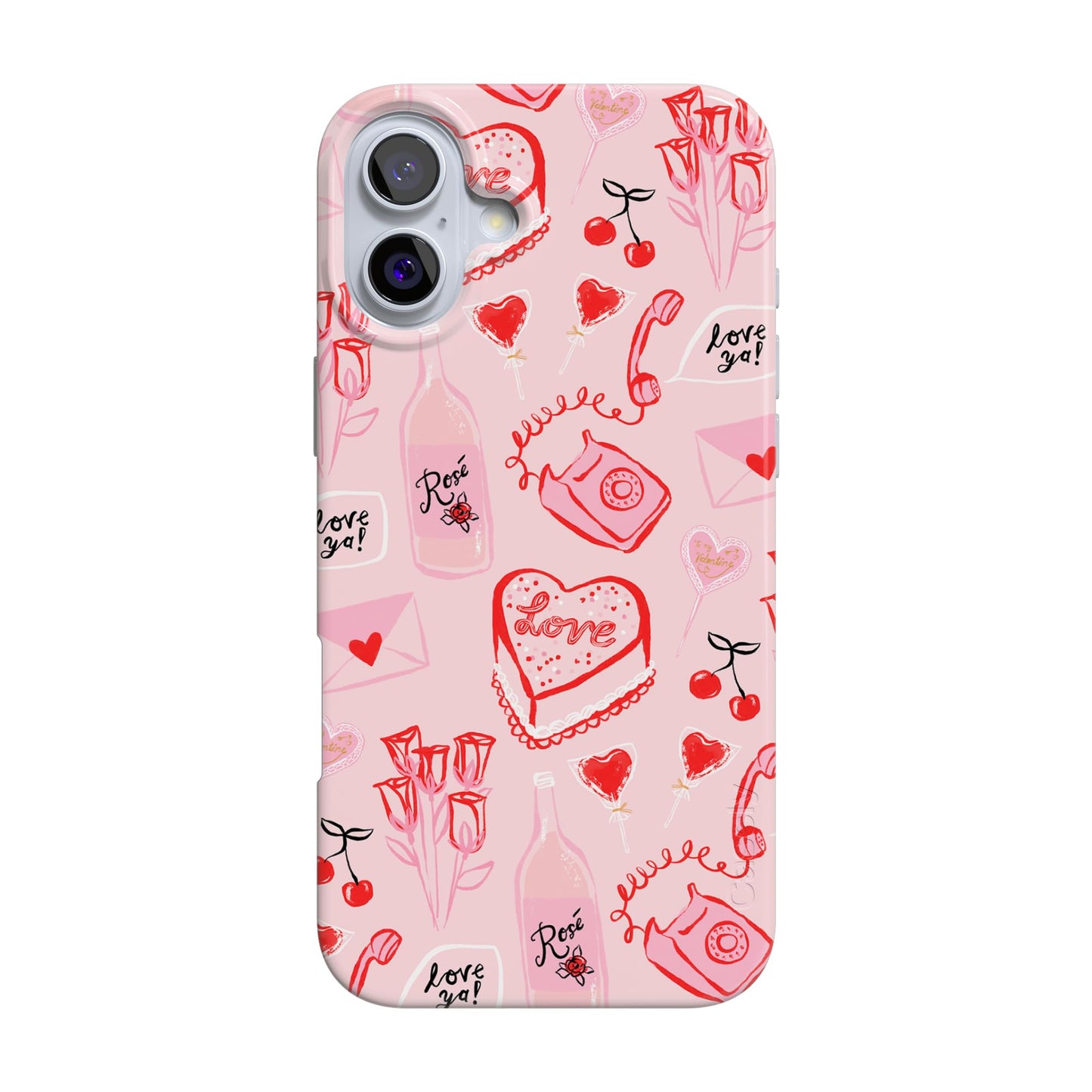 Casely iPhone 16 Case | Chateau Pups | French Dog | Compatible with MagSafe | Classic Ultra Slim Design