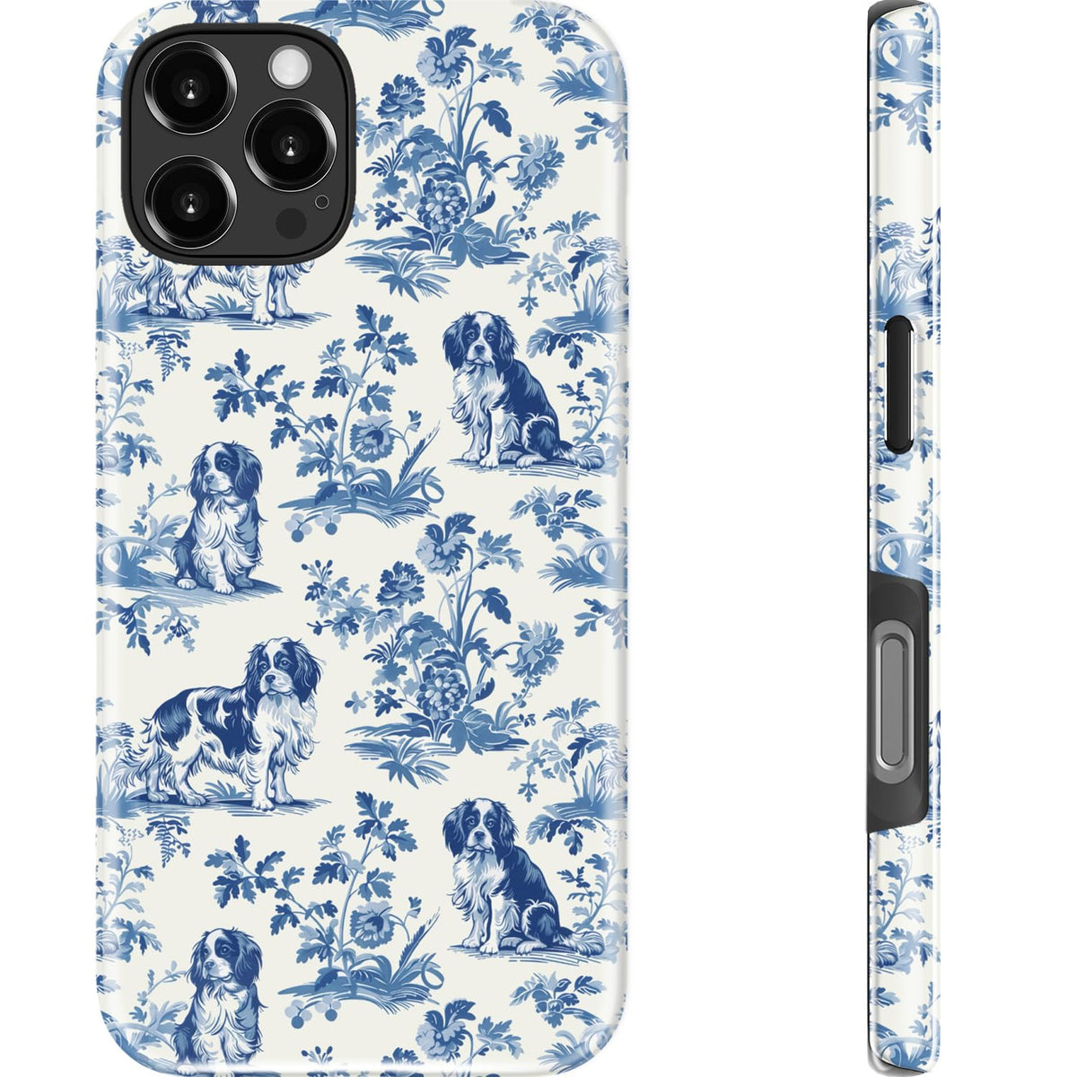 Goodon for iPhone 15 Pro Max Case, Cute Preppy Floral, MagSafe Compatible | Dual-Layer Hard Shell & Silicone, Wireless Charging, Slim Fit Phone Cover with Wildflower Designs for Women Girls