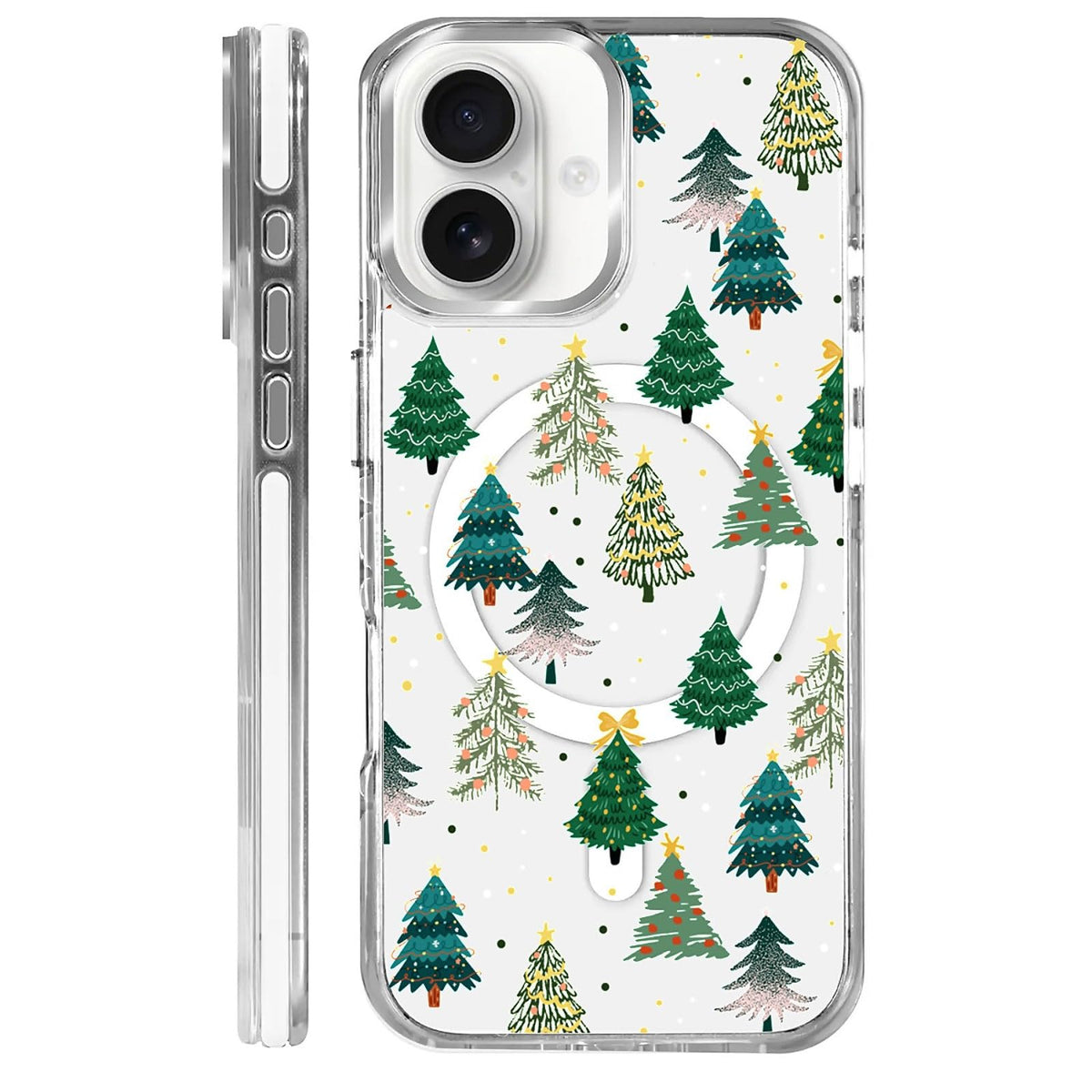 for iPhone 15 Case,Compatible with MagSafe,The Transparent TPU Silicone Protects The Phone Case from Drops, Slips and Fingerprints.Blue Ocean Whale Shark Octopus Turtle Collage