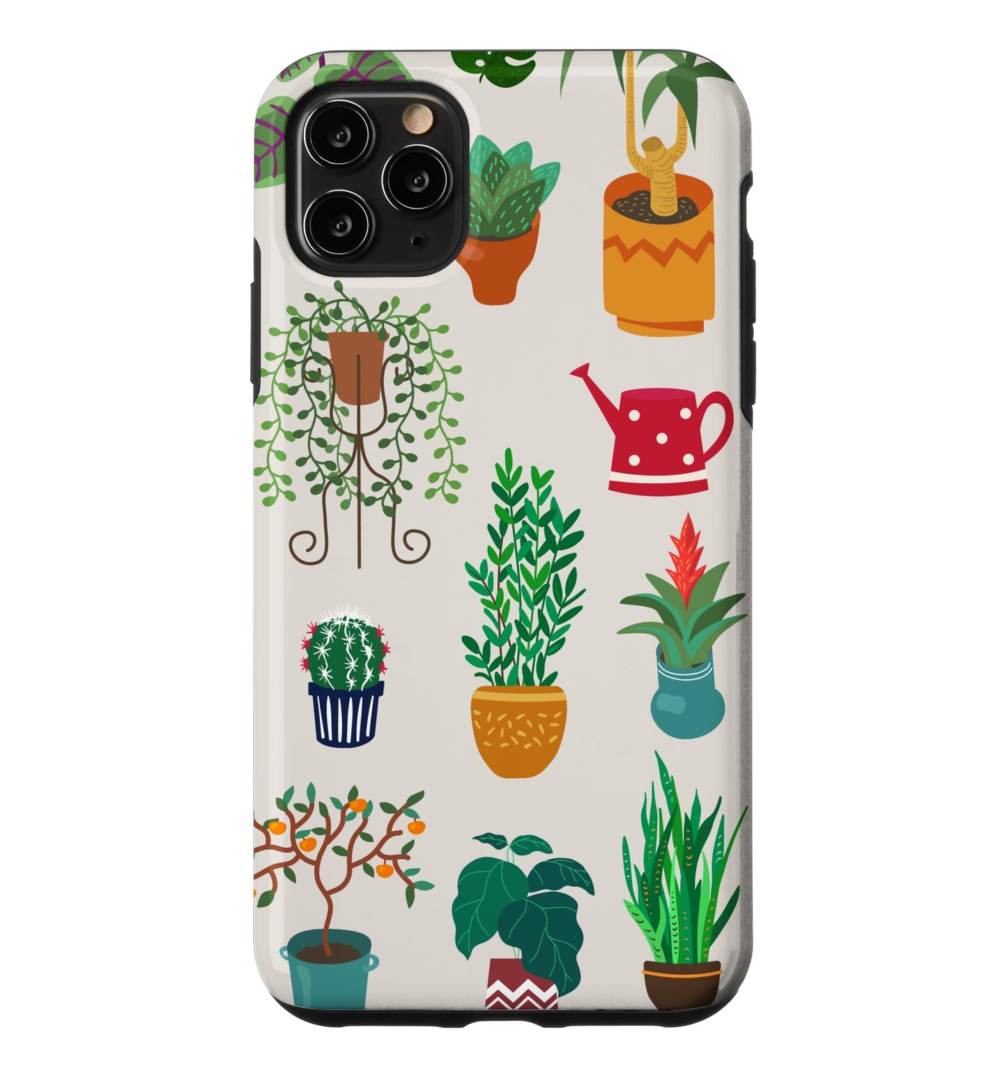 Indoor and Outdoor Plant Illustrations | Boho Nature Art Case for iPhone 16