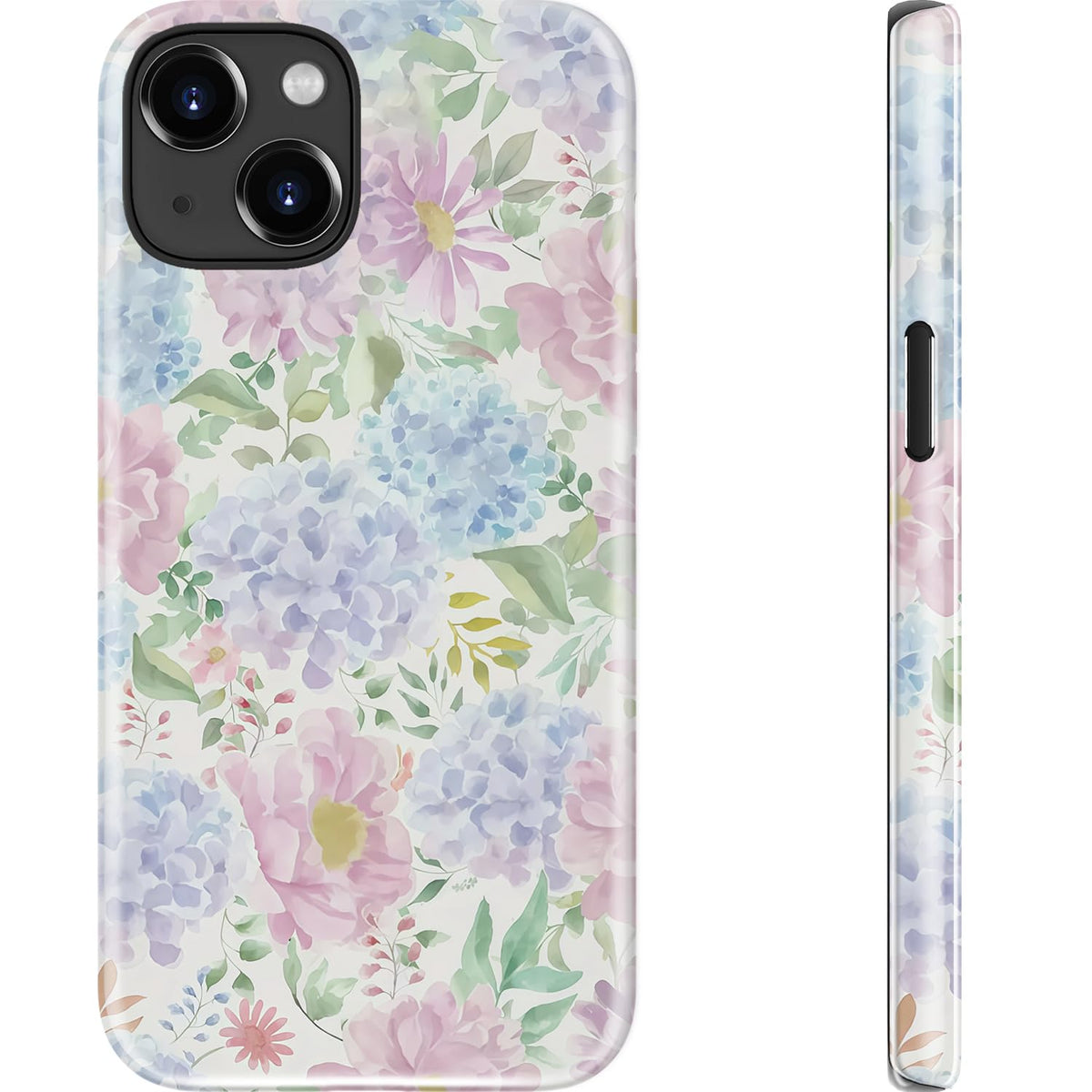 Goodon for iPhone 15 Pro Max Case, Cute Preppy Floral, MagSafe Compatible | Dual-Layer Hard Shell & Silicone, Wireless Charging, Slim Fit Phone Cover with Wildflower Designs for Women Girls