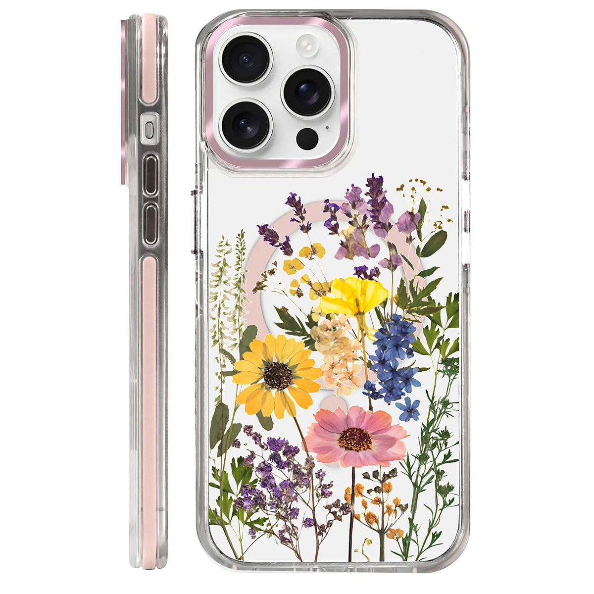 for iPhone 15 Case,Compatible with MagSafe,The Transparent TPU Silicone Protects The Phone Case from Drops, Slips and Fingerprints.Blue Ocean Whale Shark Octopus Turtle Collage