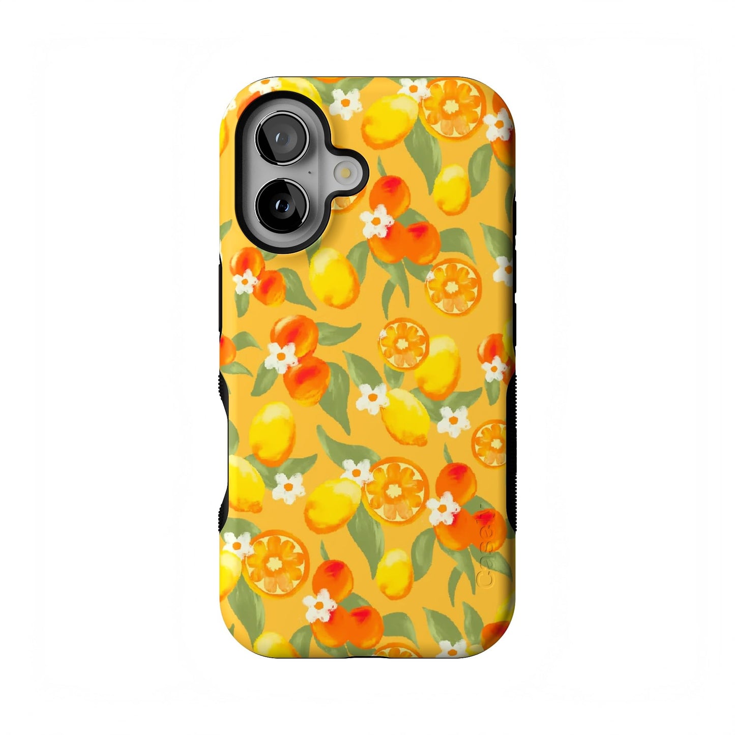 Casely iPhone 16 Case | Clubhouse | Golden on the Green | Bold Protective Design | Compatible with MagSafe