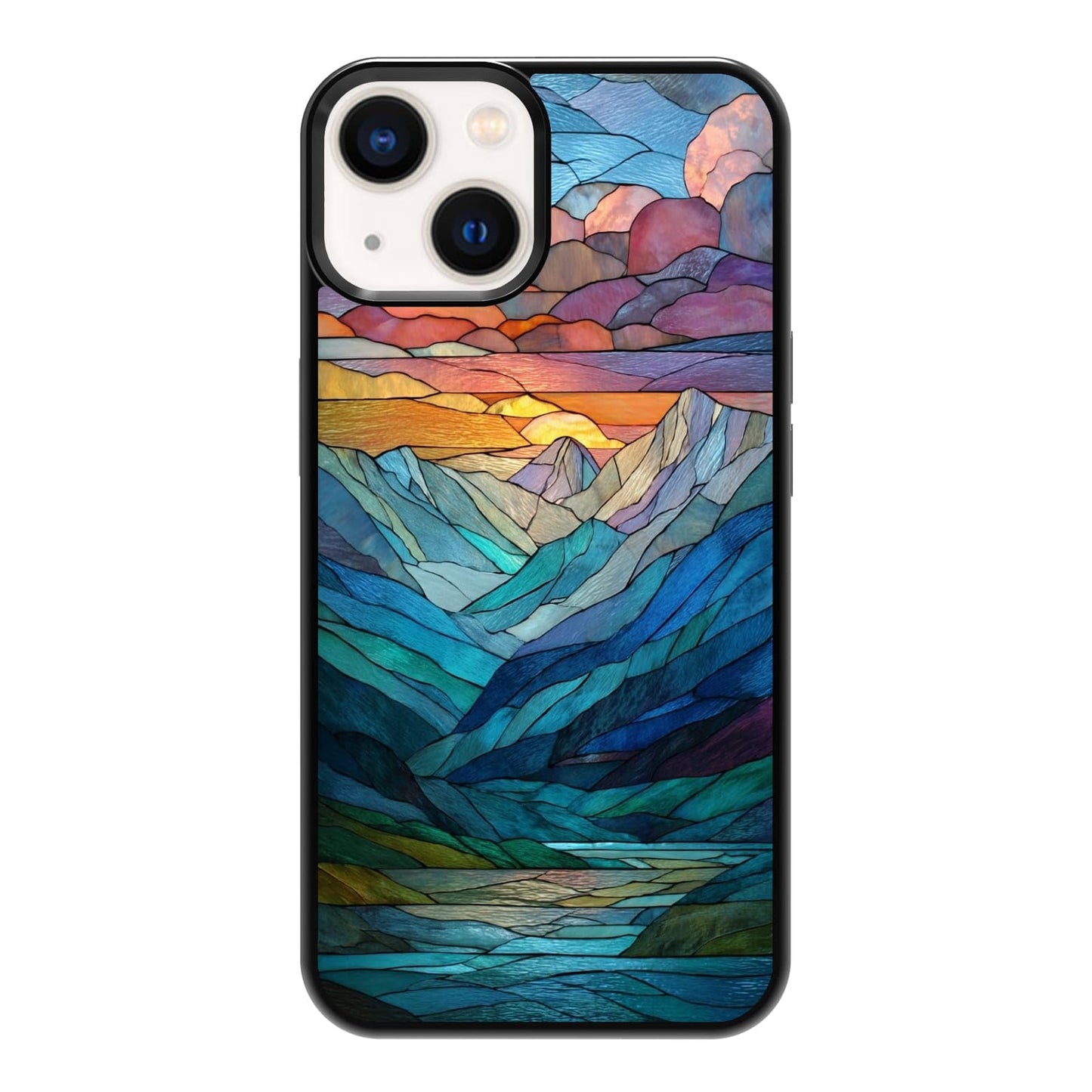 Elegant Forest Green Botanical Leaf and Plant Illustration Phone Case, Shockproof Protective Cover for iPhone 11 12 13 14 15 16 17 Pro Max Plus Mini XR 7 8 SE