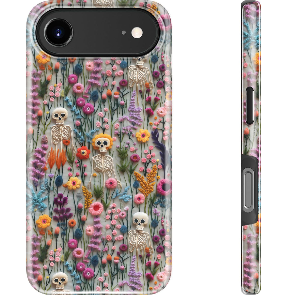 Goodon for iPhone 15 Pro Max Case, Cute Preppy Floral, MagSafe Compatible | Dual-Layer Hard Shell & Silicone, Wireless Charging, Slim Fit Phone Cover with Wildflower Designs for Women Girls