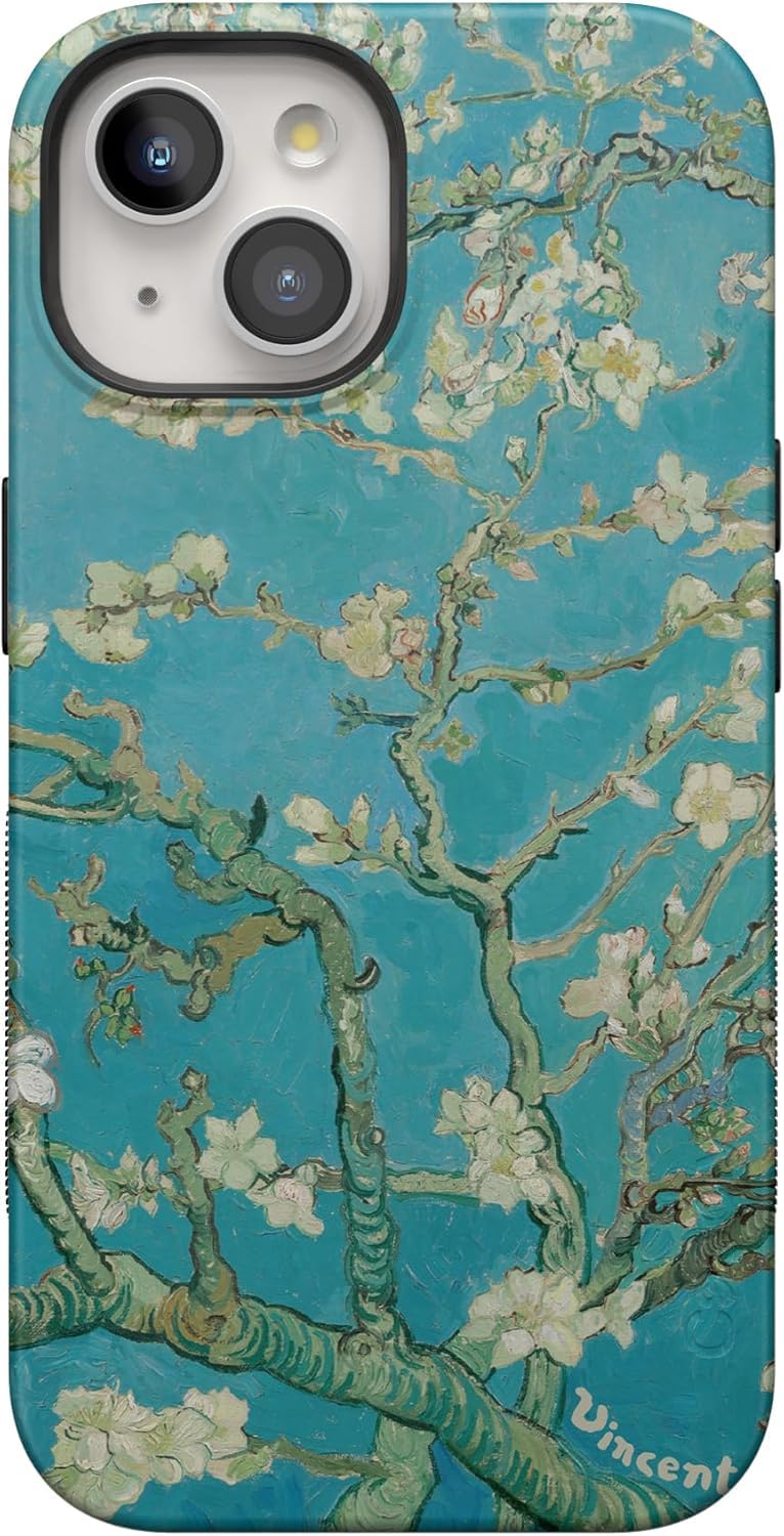 Casely iPhone 15 Case | Hanging Around | Potted Plants Floral | Bold Protective Design | Compatible with MagSafe