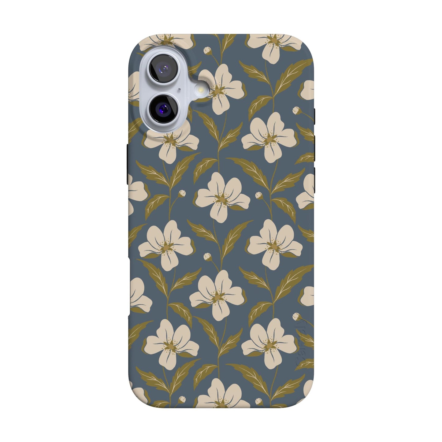 Casely iPhone 16 Case | Chateau Pups | French Dog | Compatible with MagSafe | Classic Ultra Slim Design